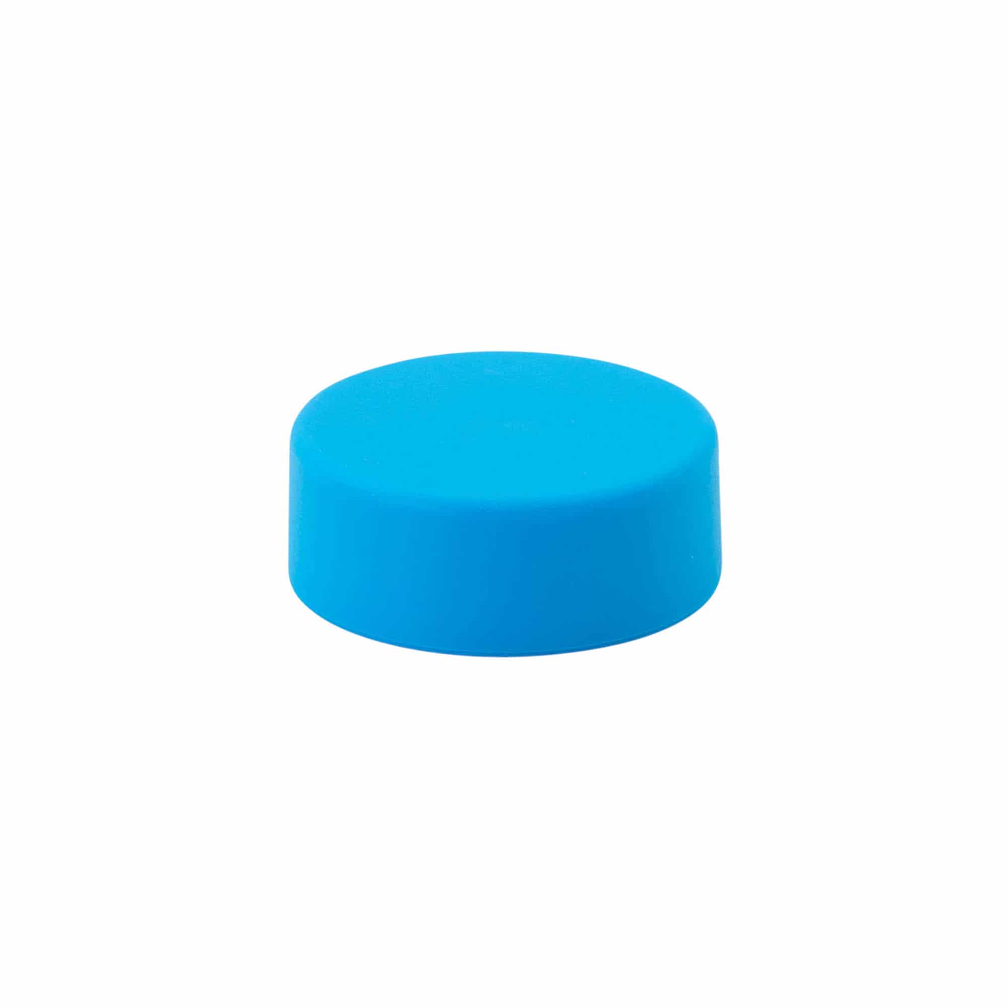 Tappo a vite, plastica ABS, blu acqua, per imboccatura: GPI 33/400