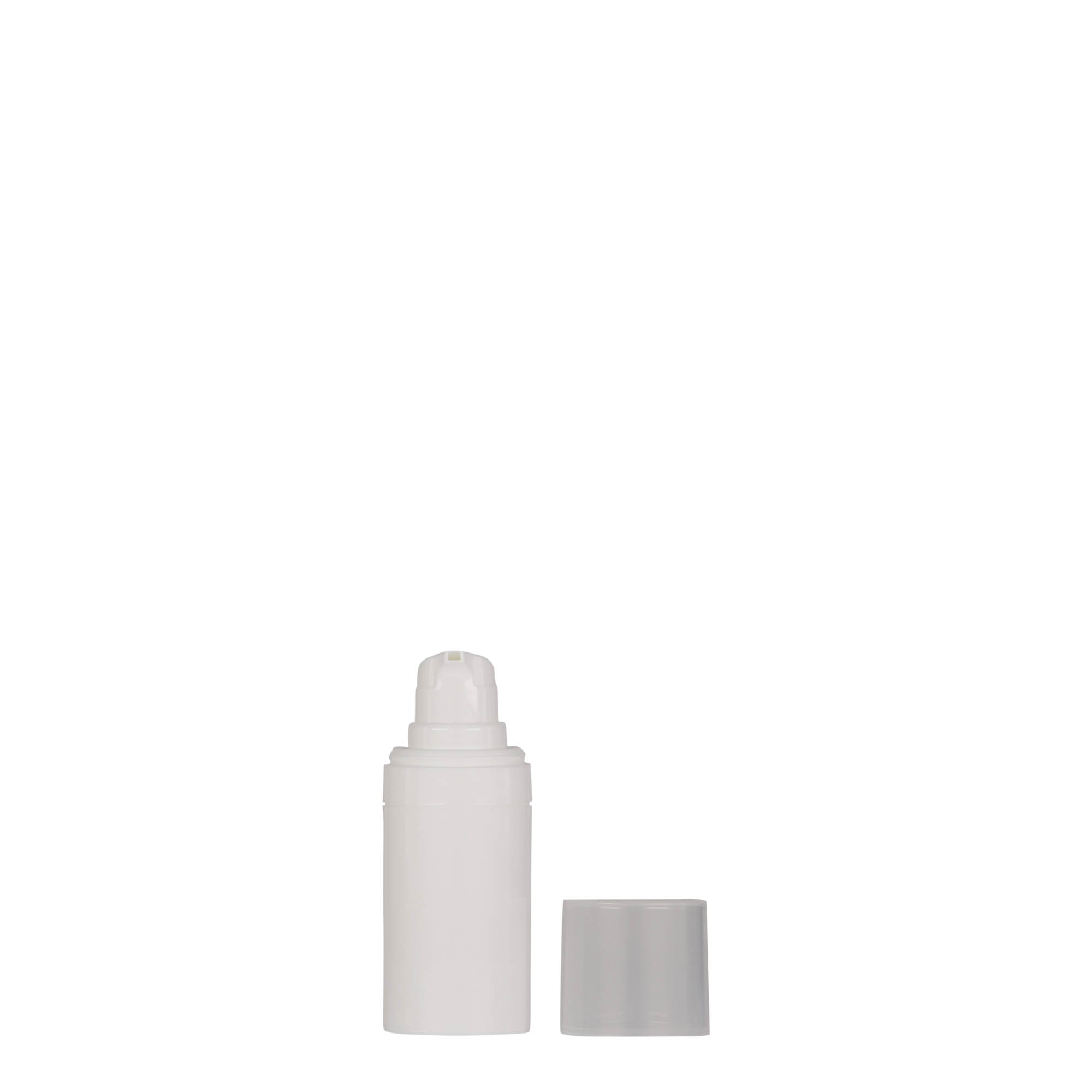 Dispenser airless da 15 ml 'Micro', plastica PP, bianco Dispenser airless da 15 ml 'Micro', plastica PP, bianco