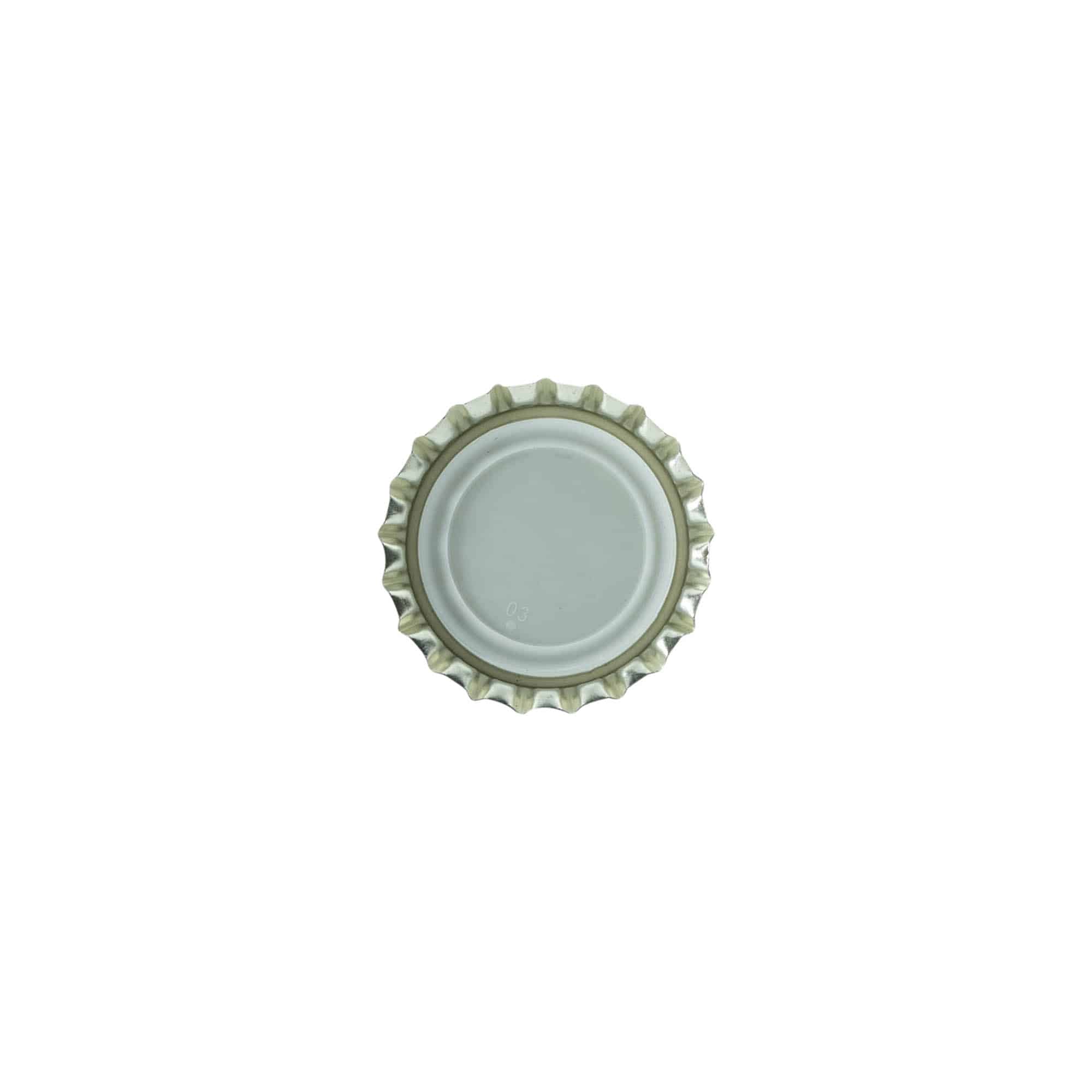 Capsula corona 26 mm, metallo, nero