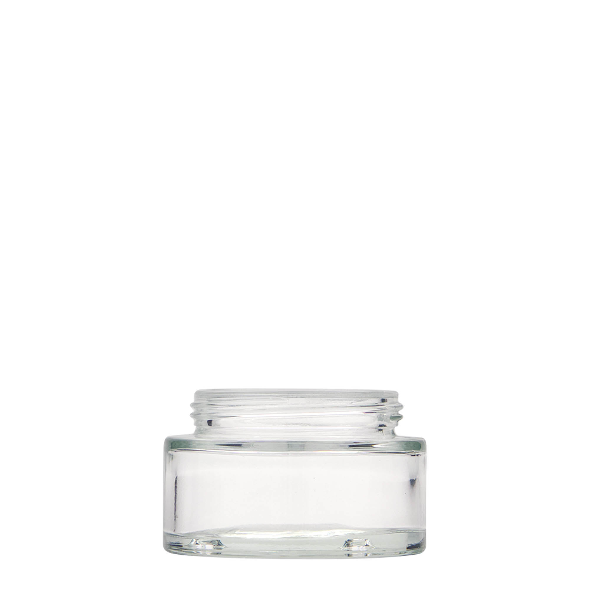 50 ml barattolo 'Clear Edition', vetro, bocca: chiusura a vite 50 ml barattolo 'Clear Edition', vetro, bocca: chiusura a vite