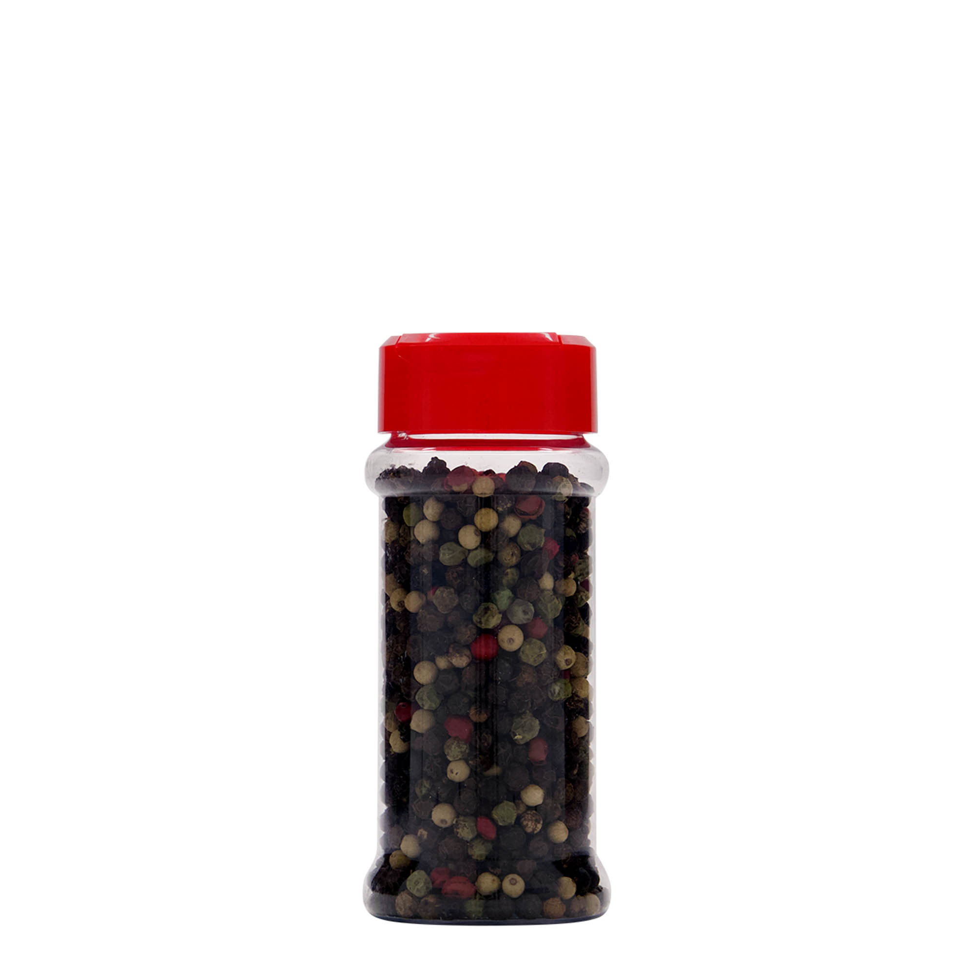 100 ml barattolo per spezie in PET, plastica, bocca: 38/400