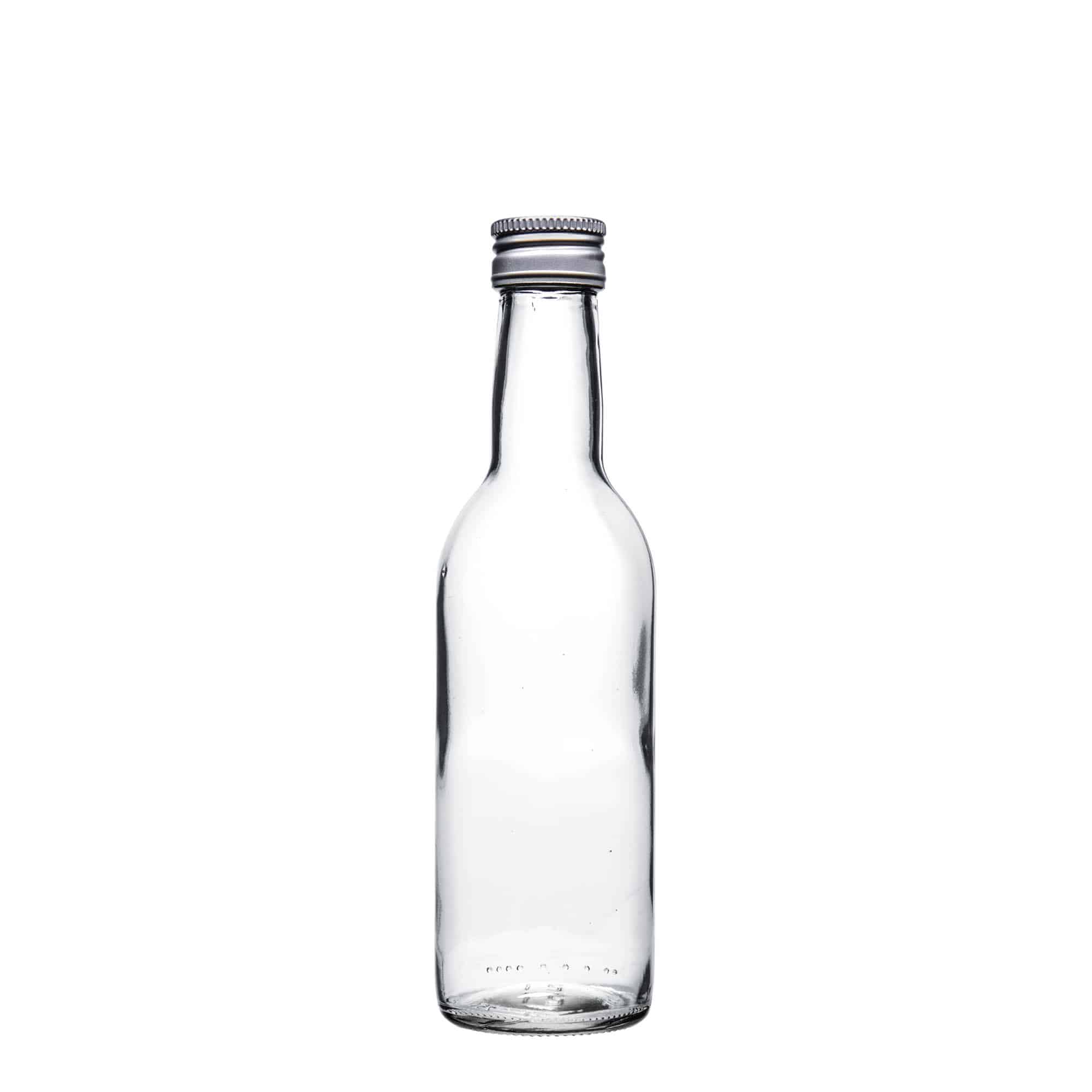 Bottiglia di vetro da 250 ml 'Bordeaux', bocca: PP 28