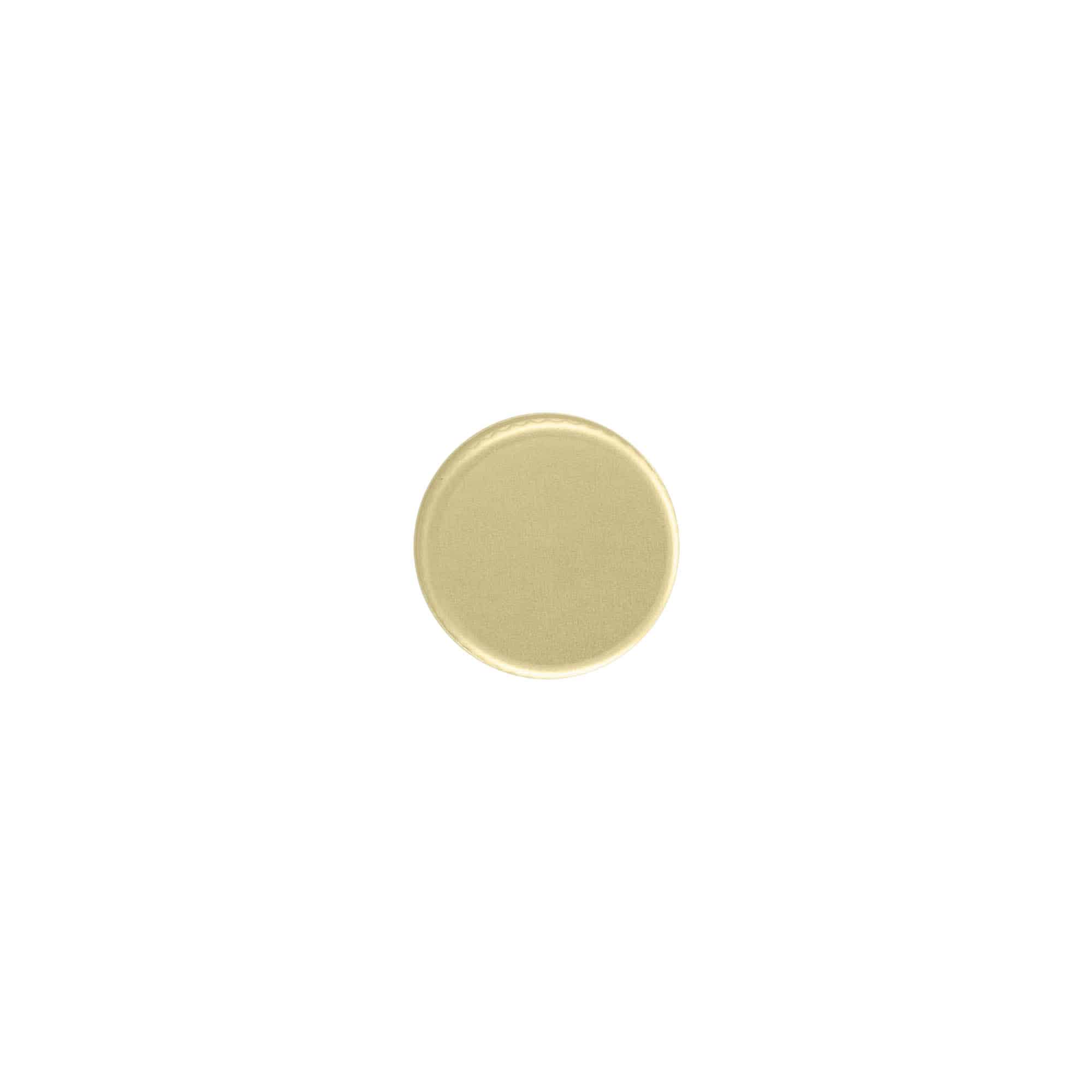 Tappo a vite, metallo, oro, per bocca: PP 18 Tappo a vite, metallo, oro, per bocca: PP 18