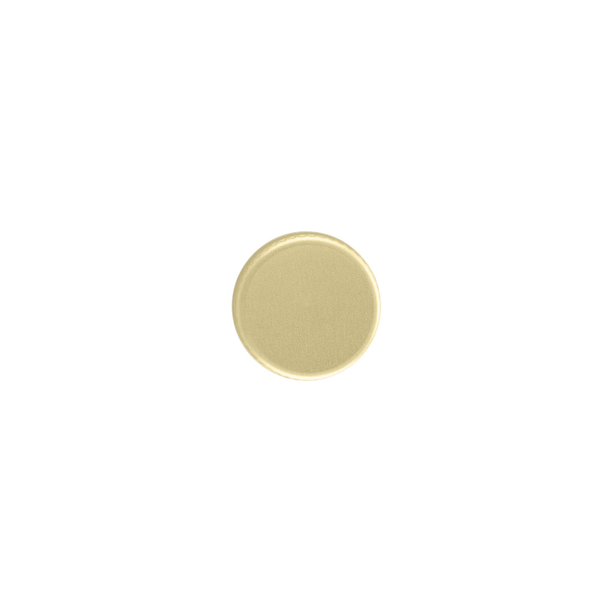 Tappo a vite, metallo, oro, per bocca: PP 18 Tappo a vite, metallo, oro, per bocca: PP 18