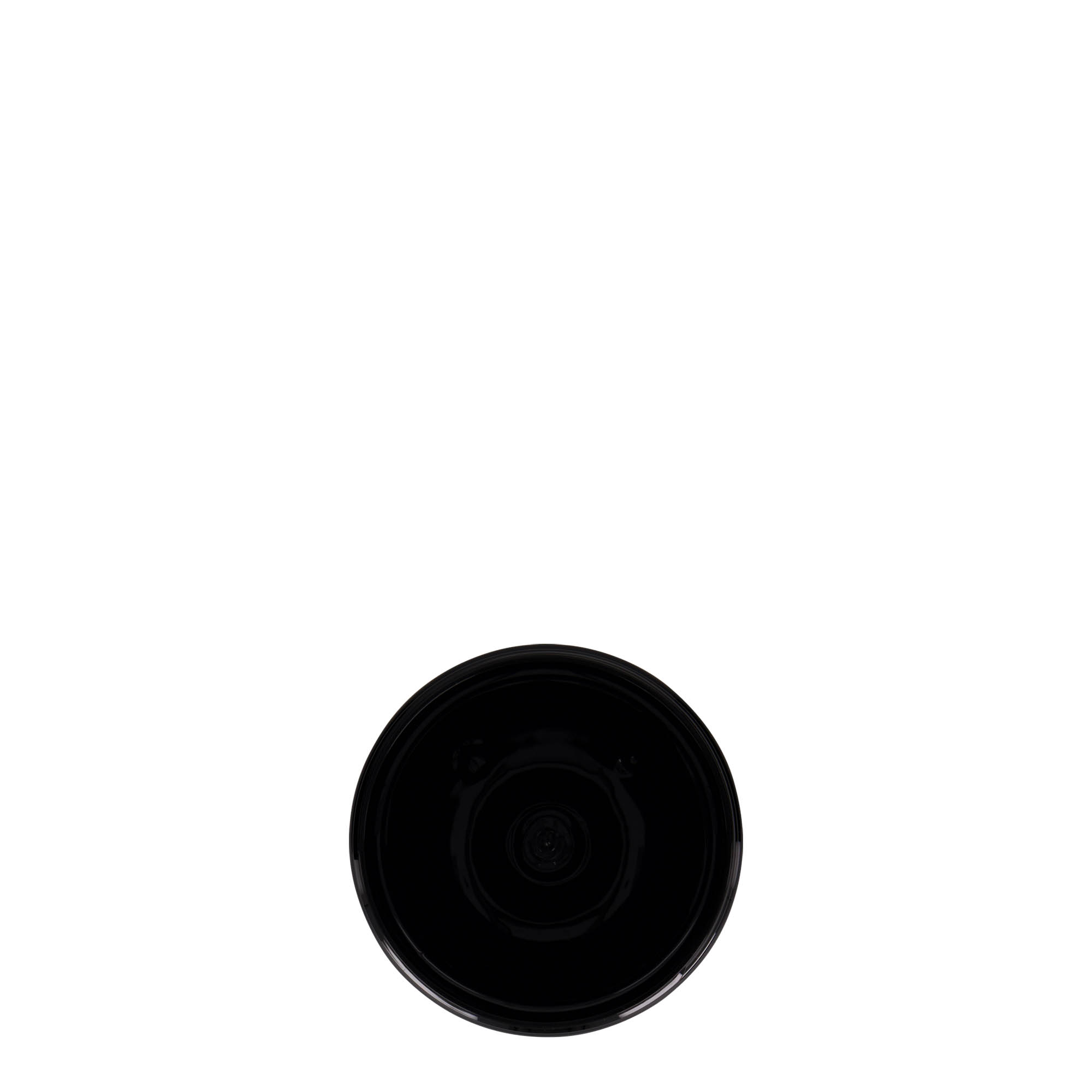 500 ml barattolo PET 'Isabella', nero, bocca: 100/400