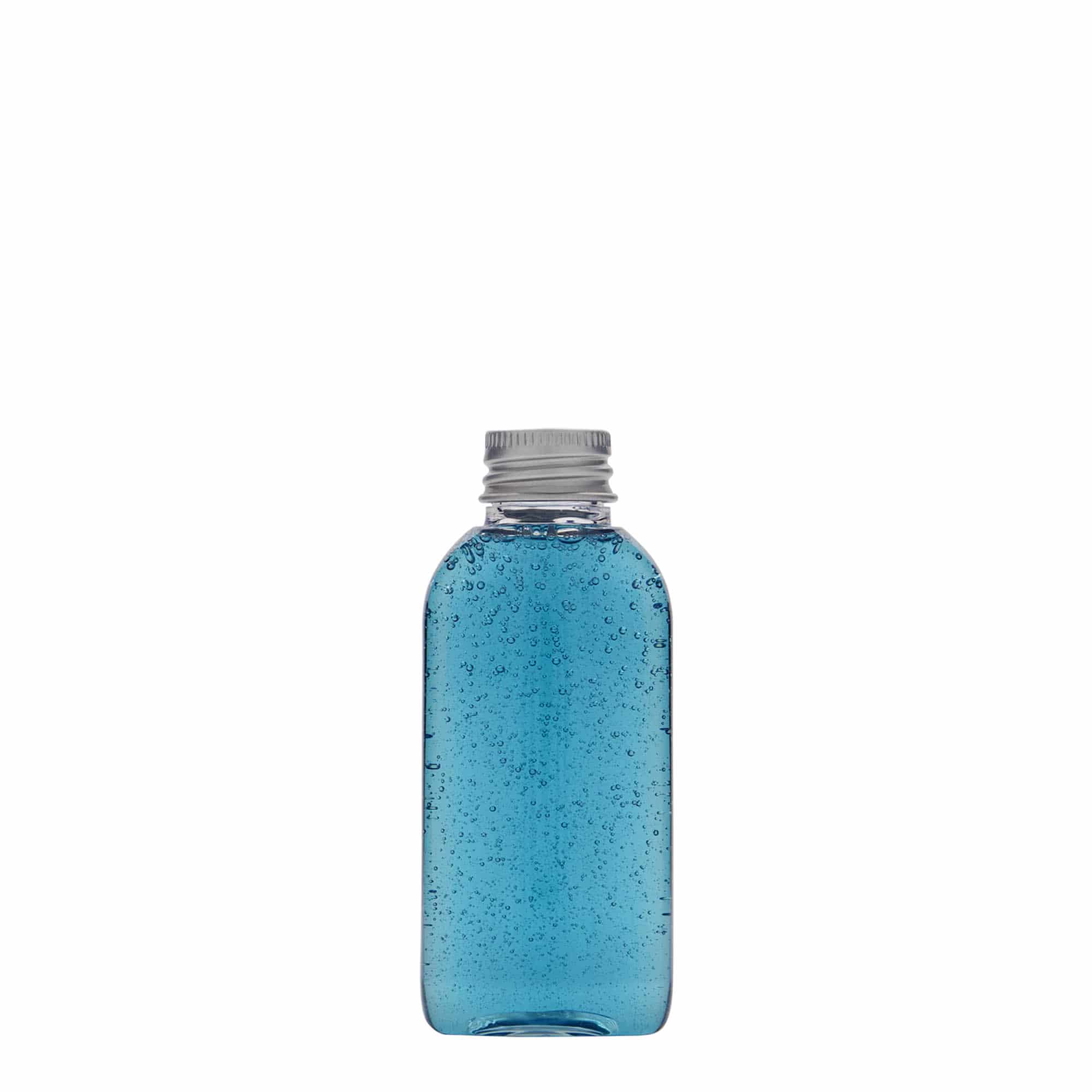 Bottiglia PET da 50 ml 'Iris', ovale, plastica, bocca: 20/410