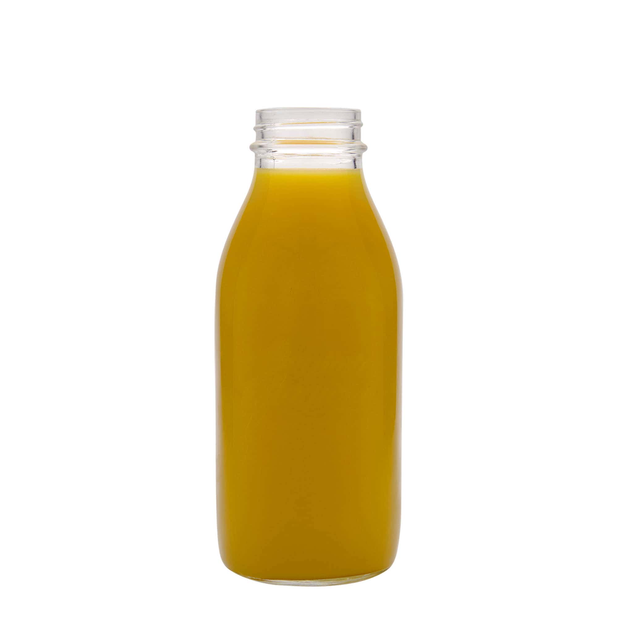1.000 ml Bottiglia di vetro 'Quattro Stagioni', imboccatura: a vite