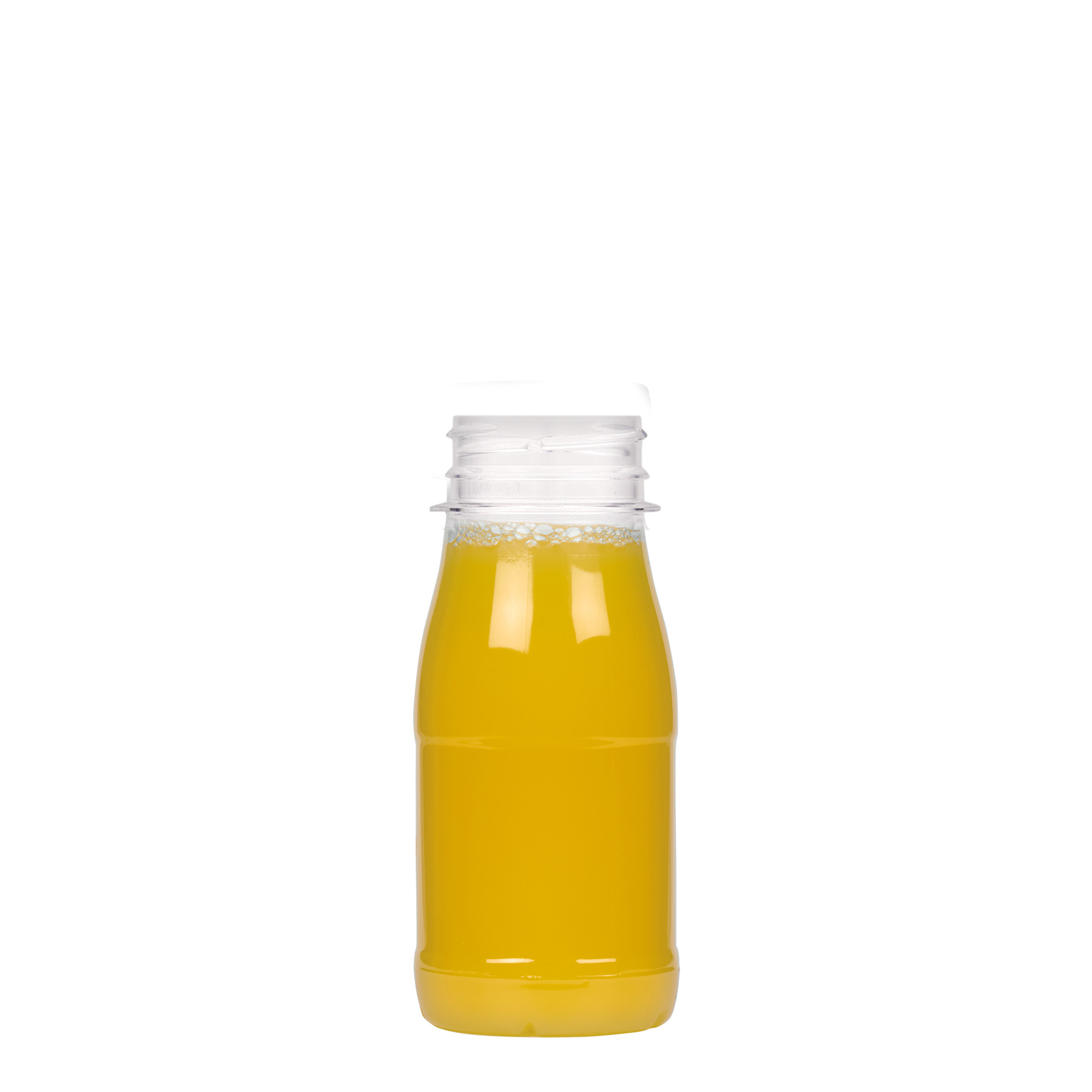 Bottiglia in PET da 150 ml 'Milk and Juice', plastica, bocca: 38 mm