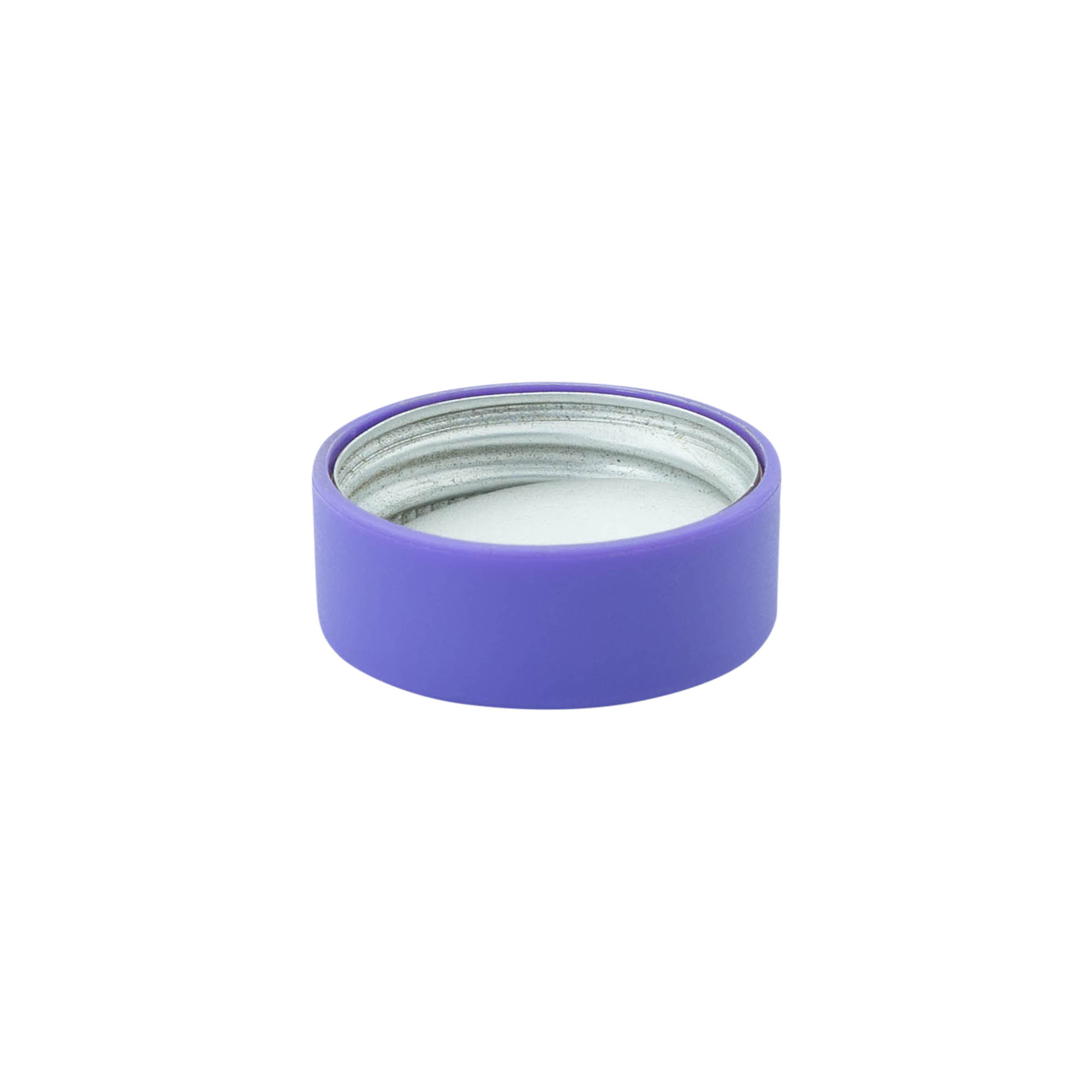 Tappo a vite, plastica ABS, viola, per bocca: GPI 33/400 Tappo a vite, plastica ABS, viola, per bocca: GPI 33/400