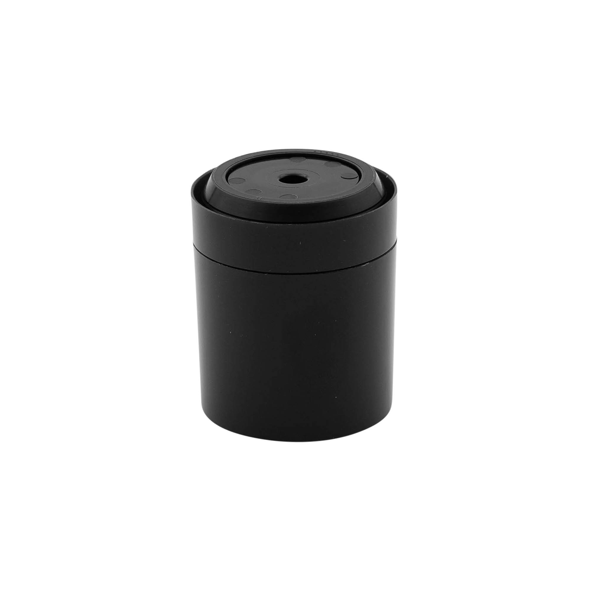 Pompa dispenser airless 'Micro', plastica PP, nero
