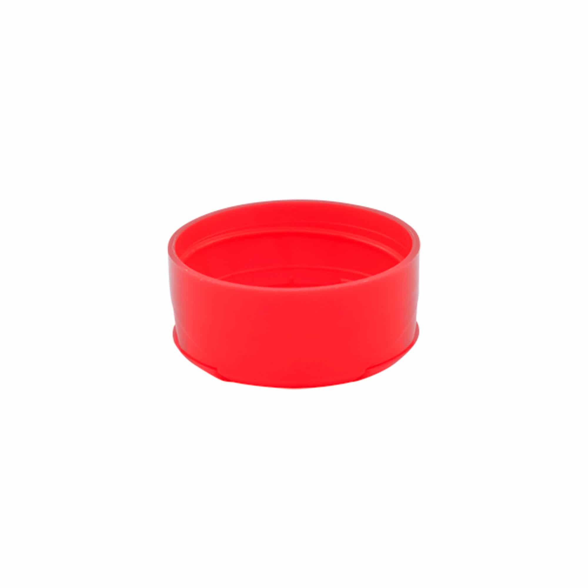 Tappo dosatore sale/pepe plastica PP, rosso, per imboccatura: 38/400