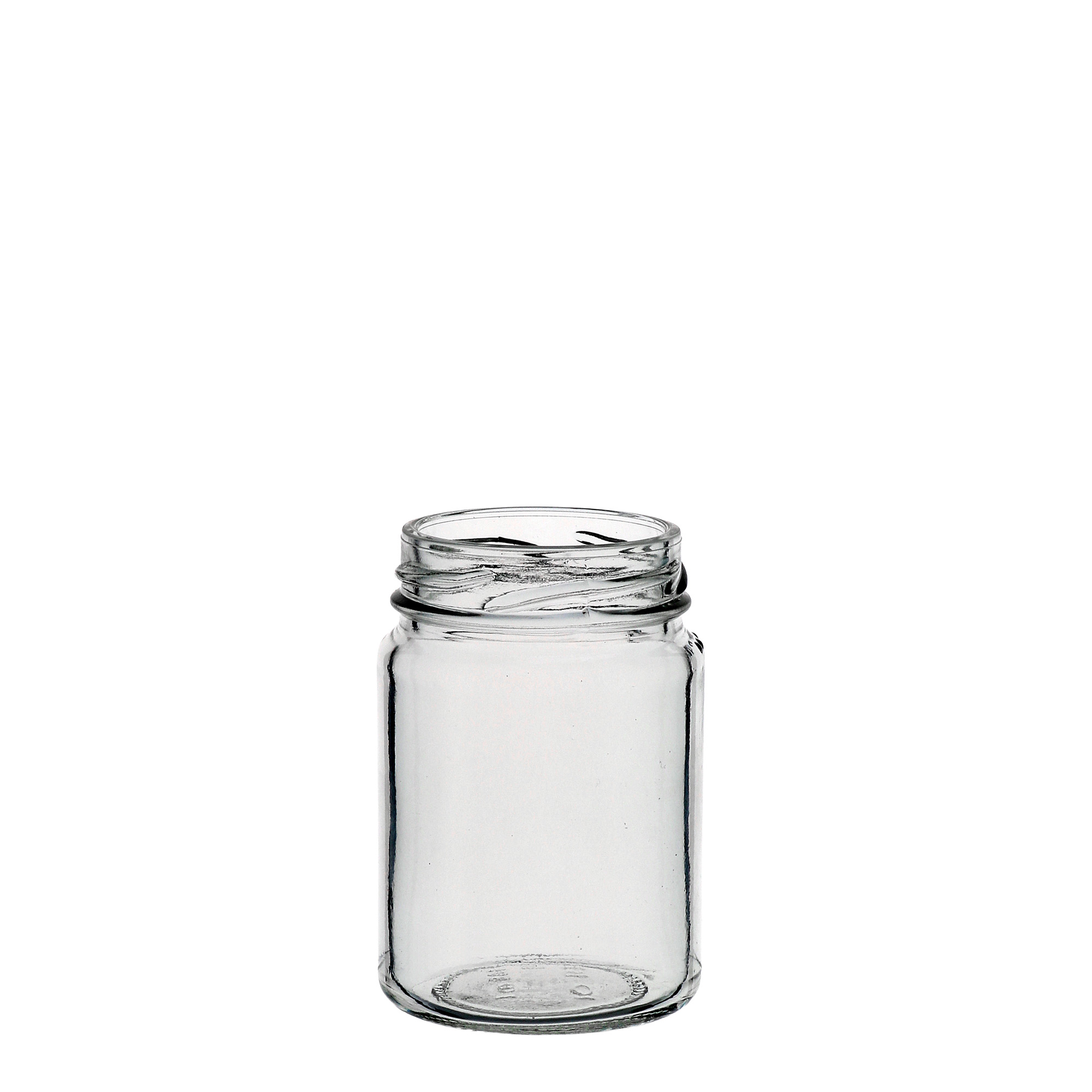 Bicchiere rotondo alto da 106 ml, bocca: Twist-Off (TO 48) Bicchiere rotondo alto da 106 ml, bocca: Twist-Off (TO 48)