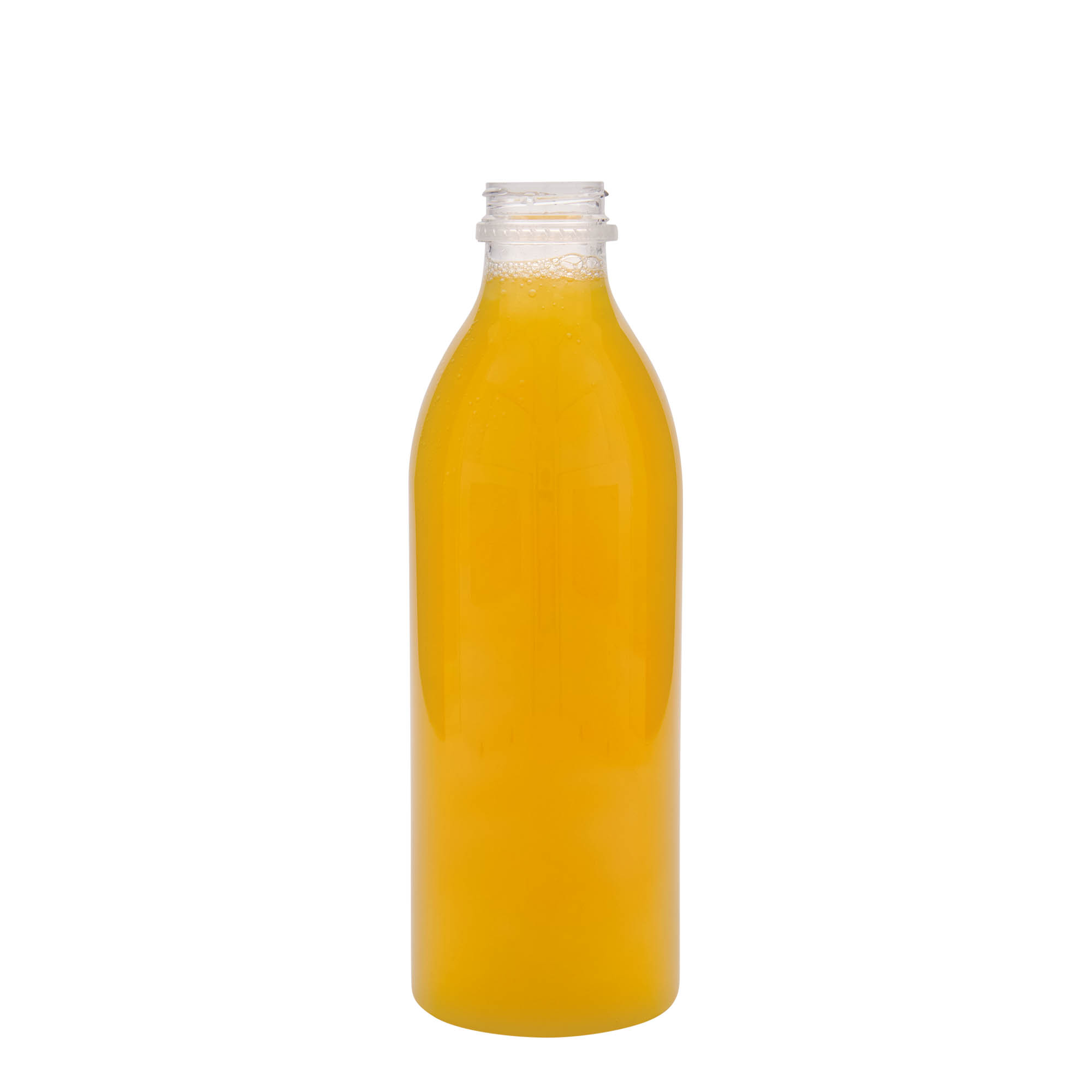 Bottiglia PET da 1.000 ml standard, plastica, bocca: 38 mm