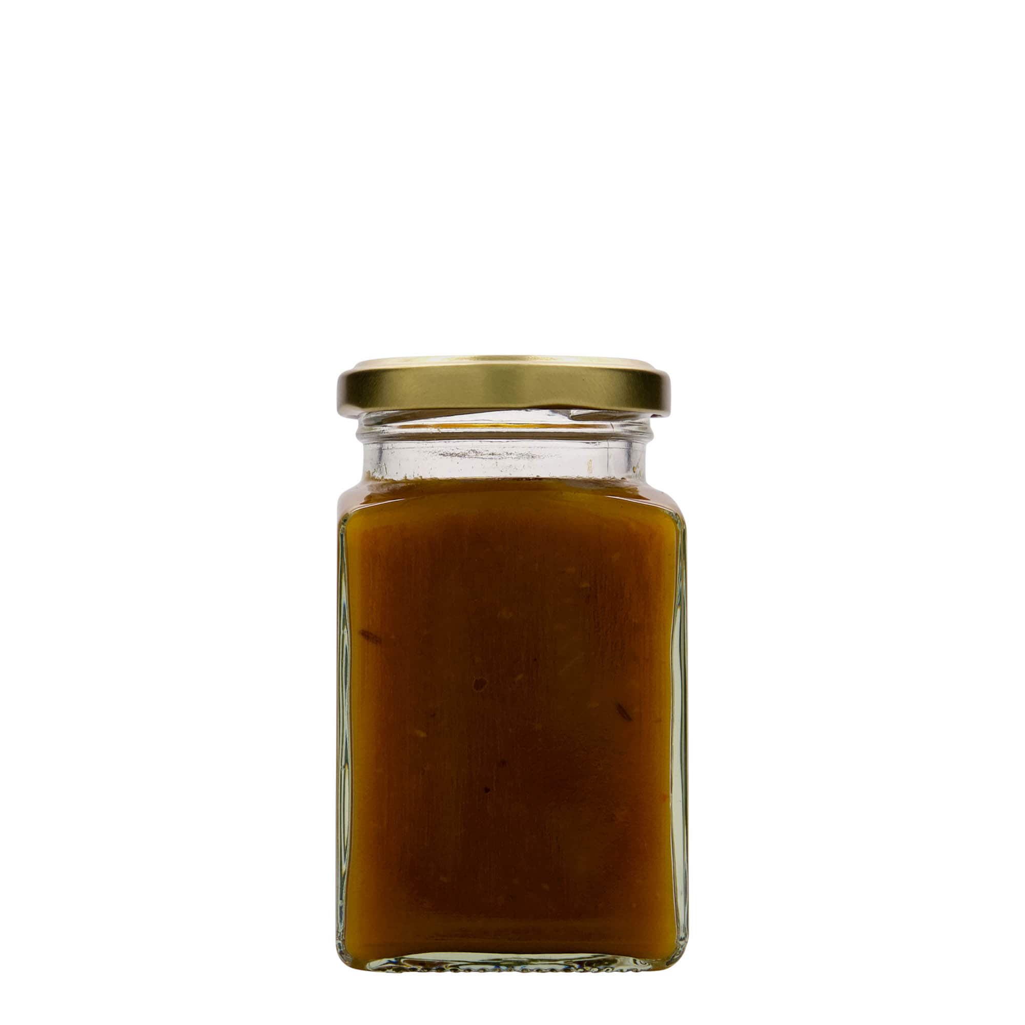 260 ml barattolo quadrato, bocca: twist-off (TO 58)