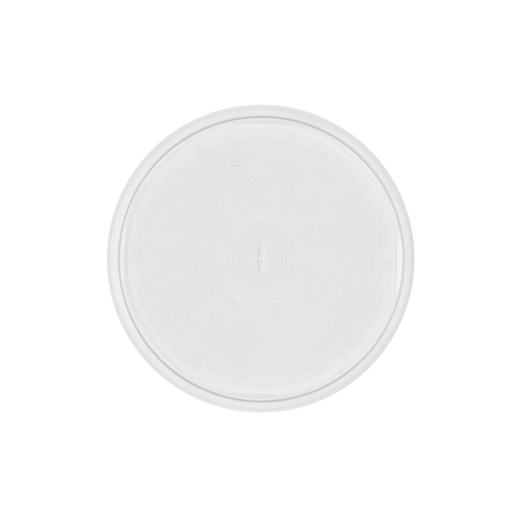 Coperchio per secchio da 2,5 l, plastica PP, bianco Coperchio per secchio da 2,5 l, plastica PP, bianco