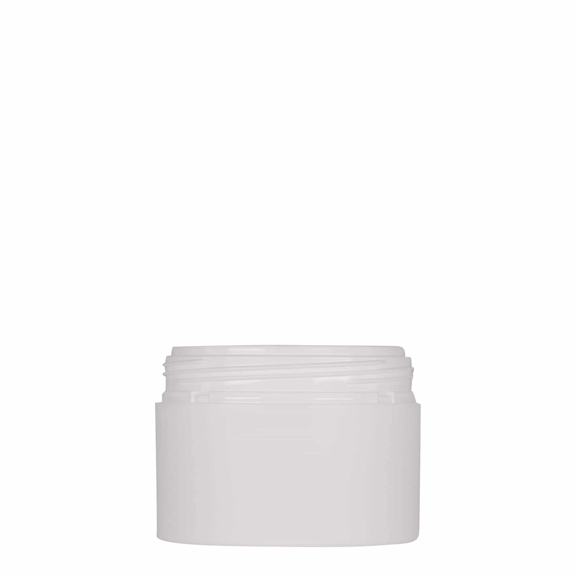 100 ml Contenitore cosmetico 'Antonella', plastica PP, bianco, imboccatura: a vite 100 ml Contenitore cosmetico 'Antonella', plastica PP, bianco, imboccatura: a vite
