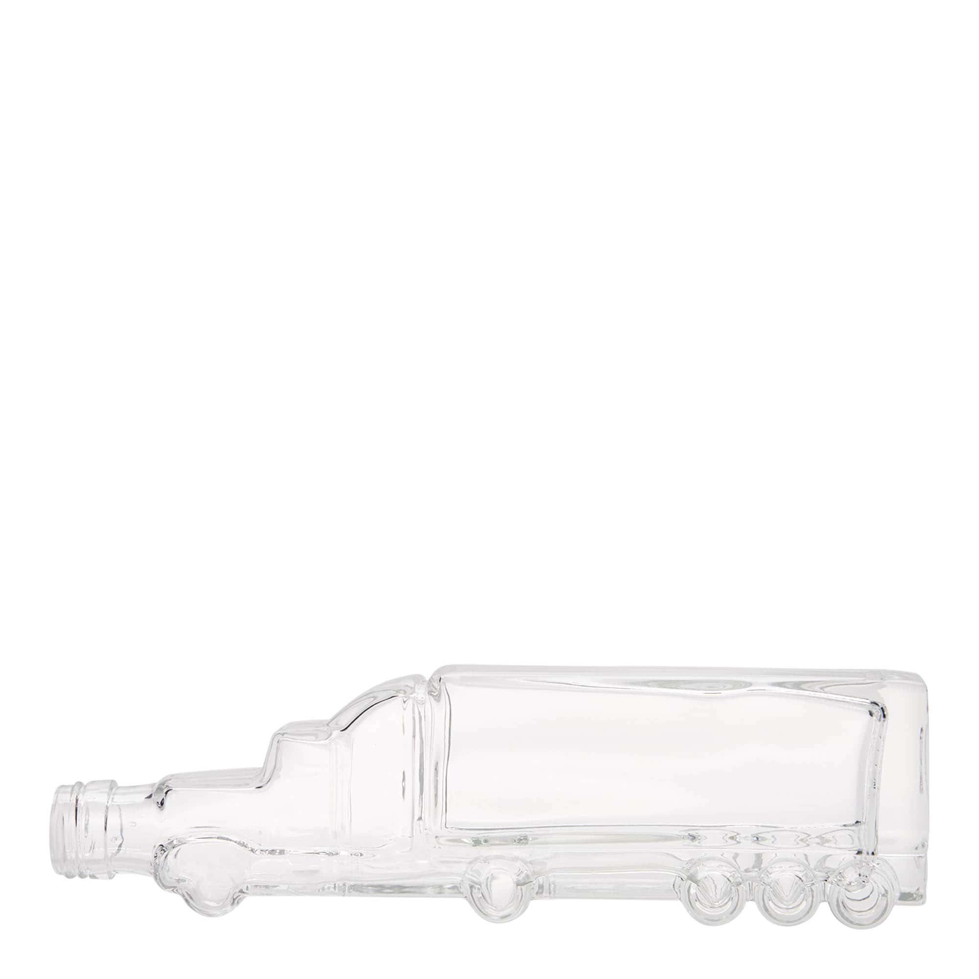 Bottiglia di vetro da 200 ml 'Truck', bocca: PP 25
