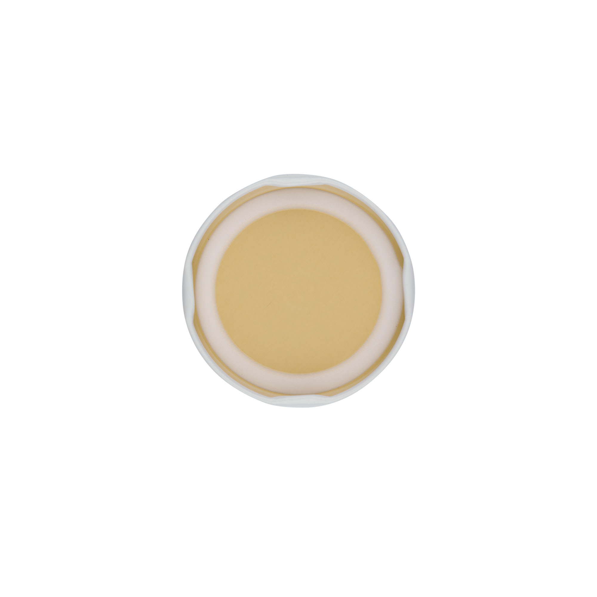 Tappo Twist-Off, lamiera bianca, bianco, per bocca: TO 58