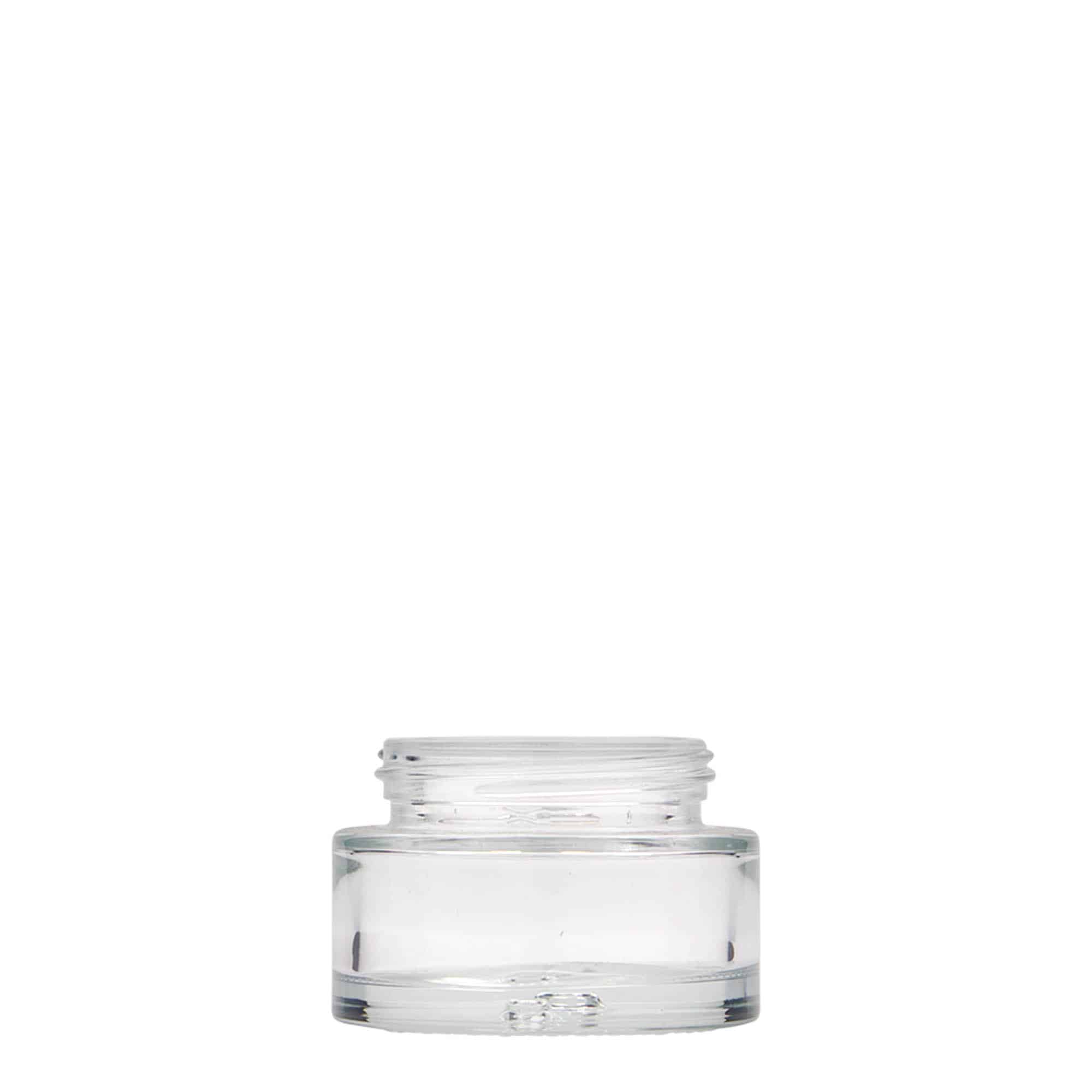30 ml Contenitore cosmetico 'Clear Edition', vetro, imboccatura: a vite