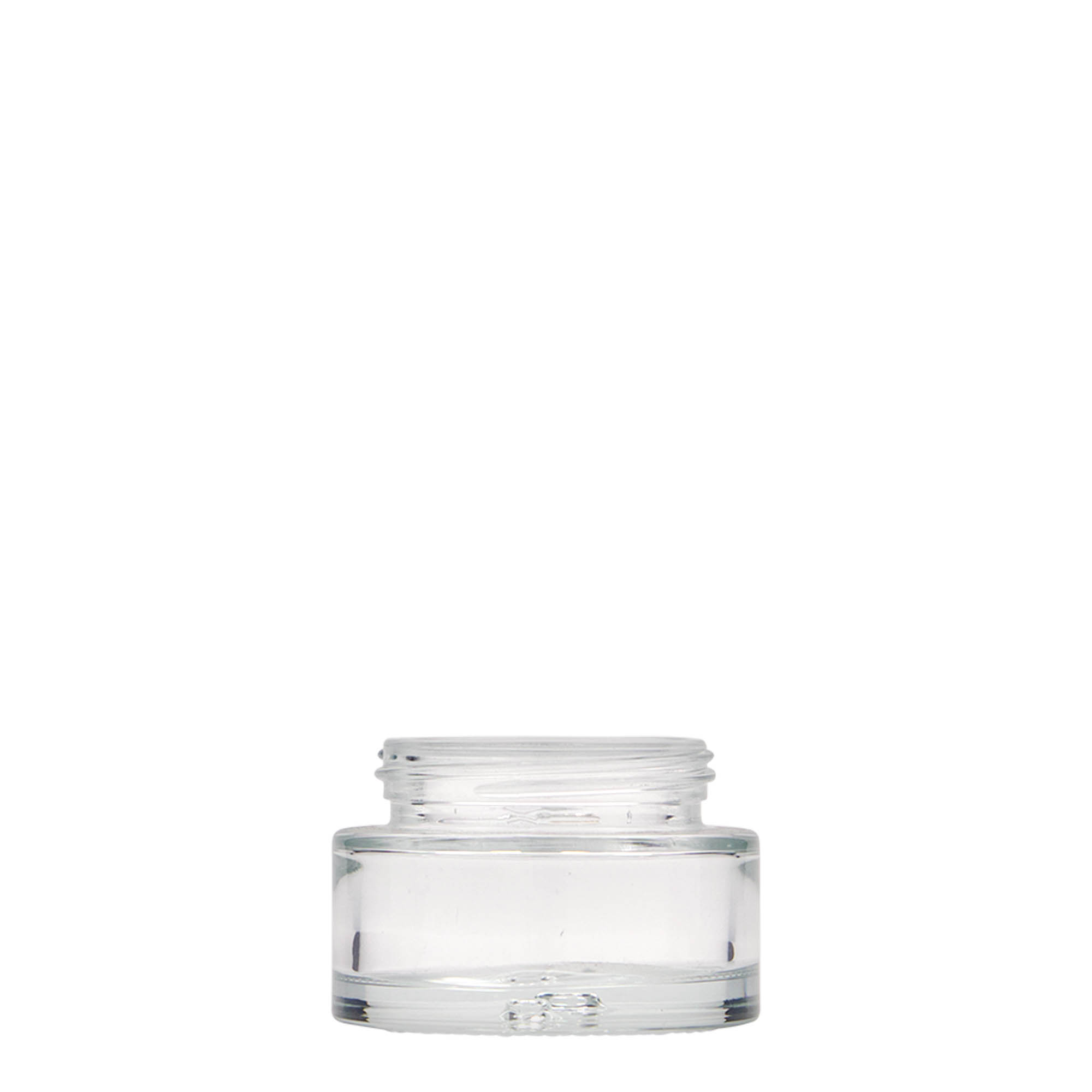 Vaso da 30 ml 'Clear Edition', vetro, bocca: chiusura a vite Vaso da 30 ml 'Clear Edition', vetro, bocca: chiusura a vite