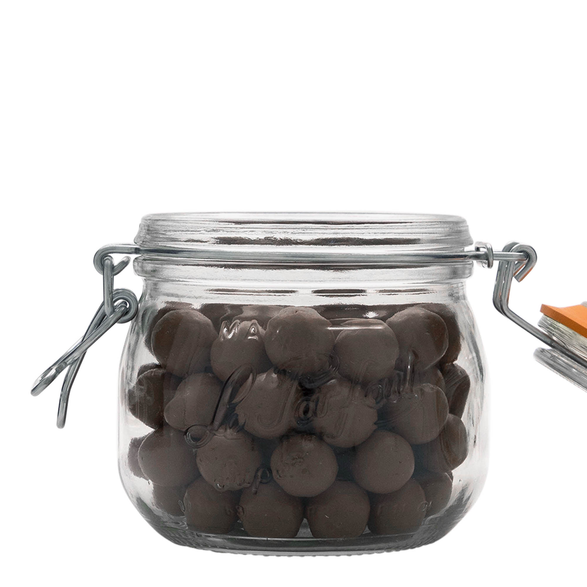 Barattolo con chiusura a molla da 500 ml 'Le Parfait Super Bocal', bocca: chiusura a molla