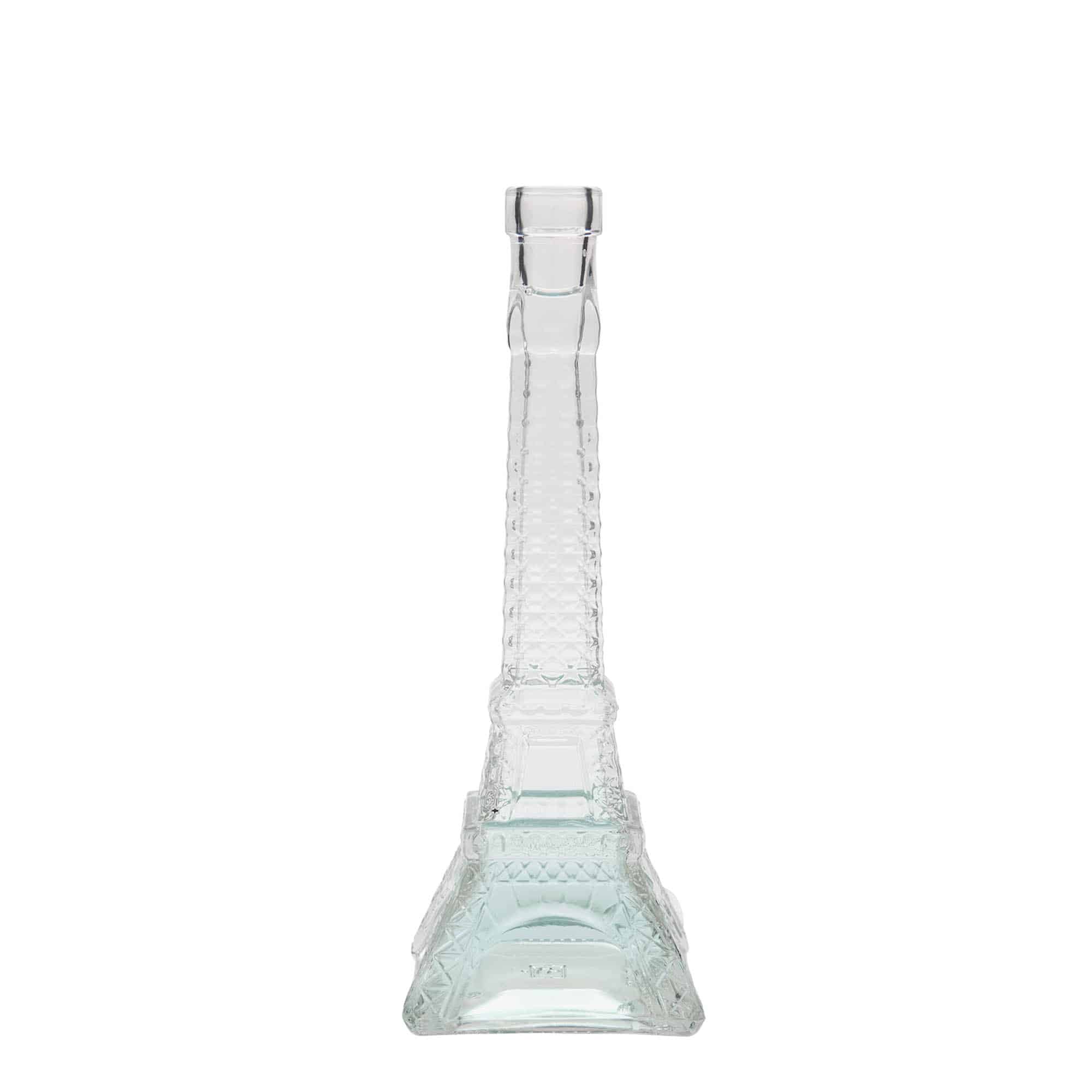 Bottiglia di vetro da 200 ml 'Torre Eiffel', bocca: sughero