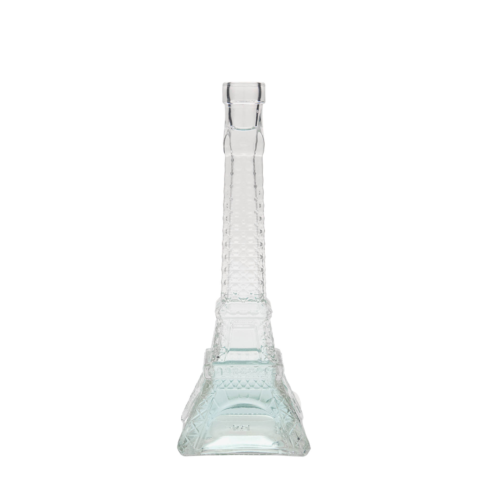 Bottiglia di vetro da 200 ml 'Torre Eiffel', bocca: sughero