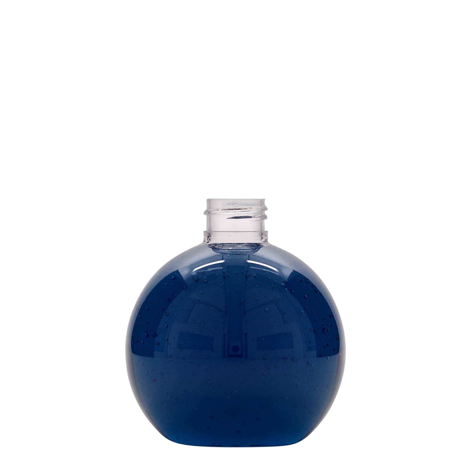 Bottiglia PET da 250 ml 'Perry', rotonda, plastica, bocca: 24/410