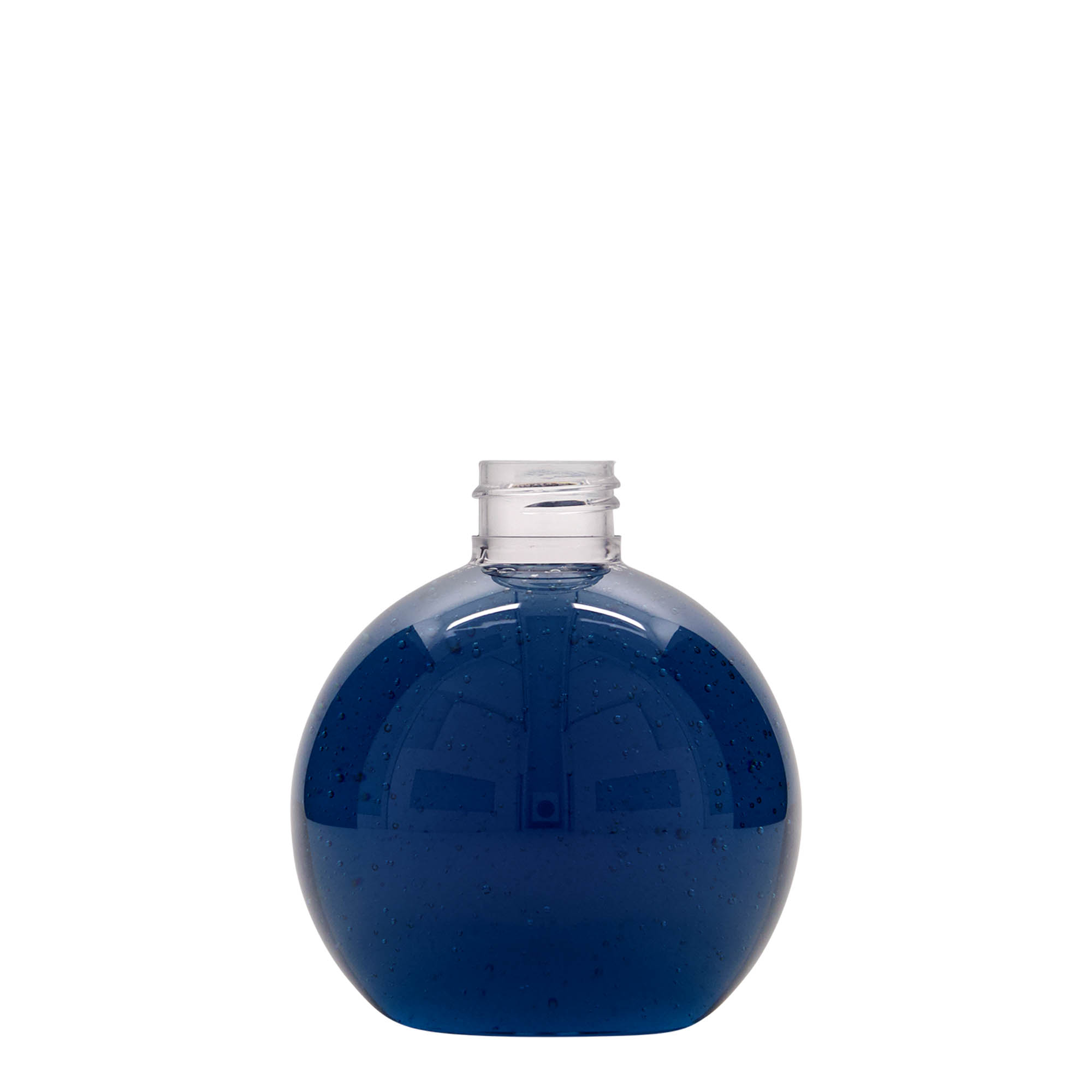 Bottiglia PET da 250 ml 'Perry', rotonda, plastica, bocca: 24/410
