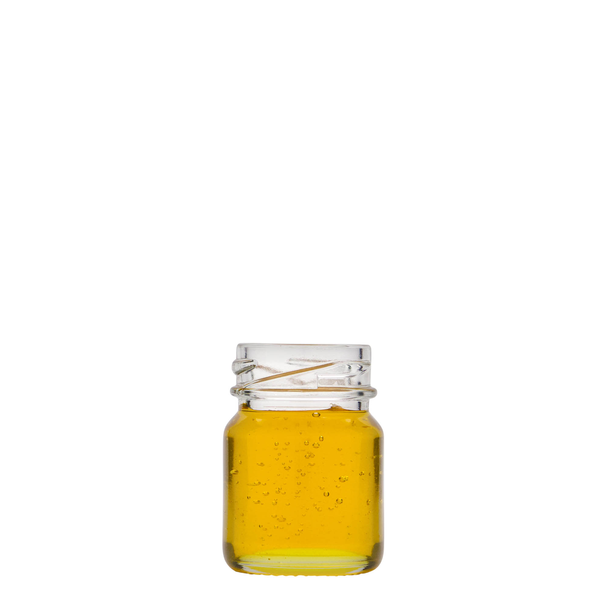 45 ml Vasetto cilindrico alto, vetro, imboccatura: Twist-Off (TO 38)