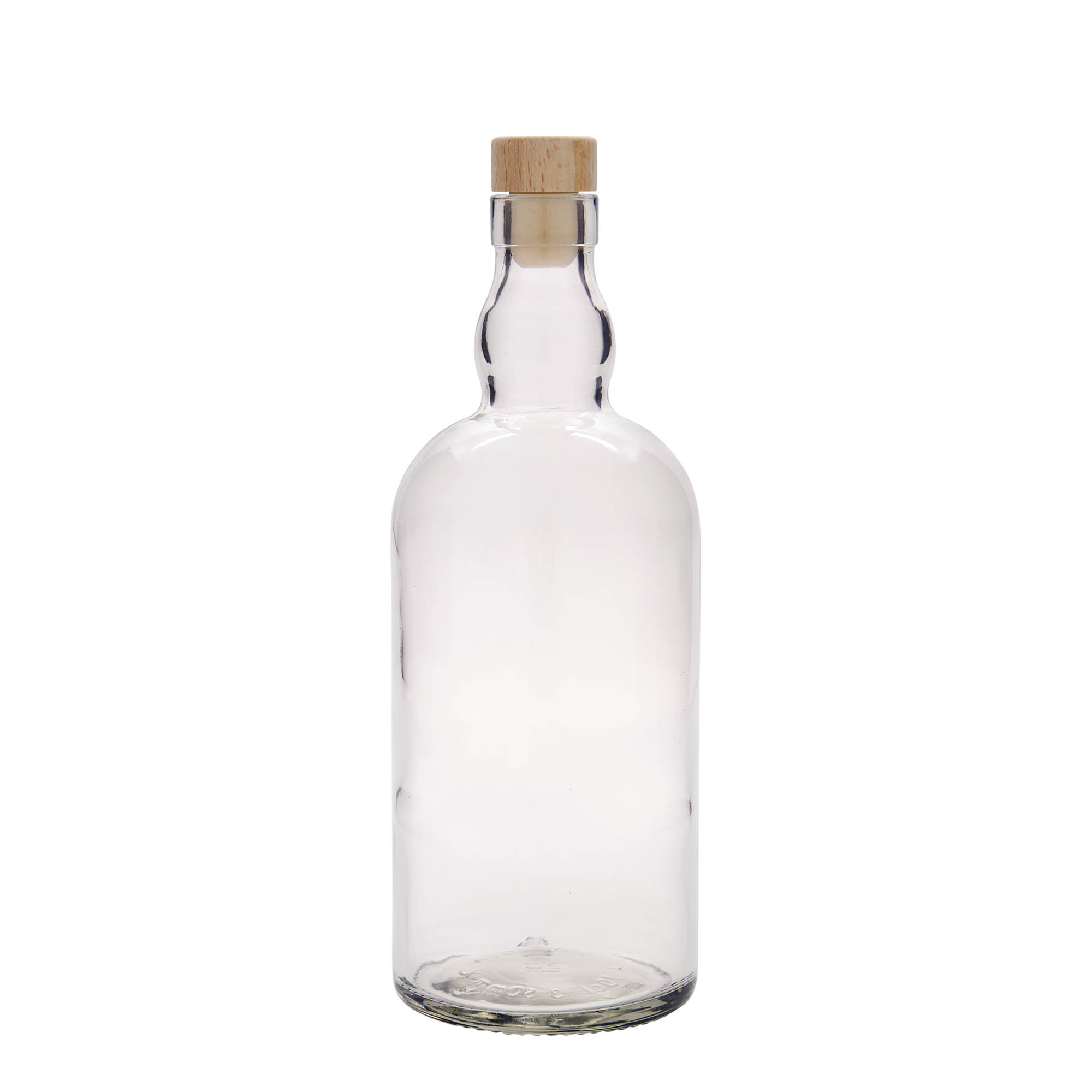 Bottiglia di vetro da 700 ml 'Aberdeen', bocca: tappo in sughero Bottiglia di vetro da 700 ml 'Aberdeen', bocca: tappo in sughero