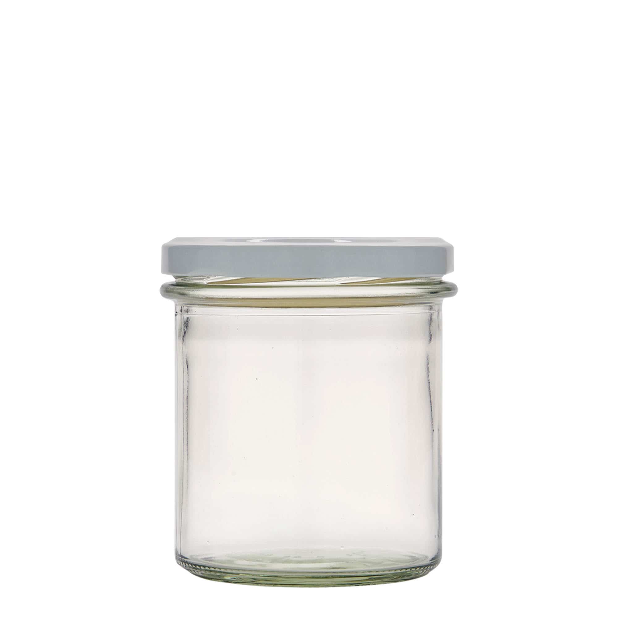 350 ml Vasetto cilindrico alto, vetro, imboccatura: Twist-Off (TO 82)