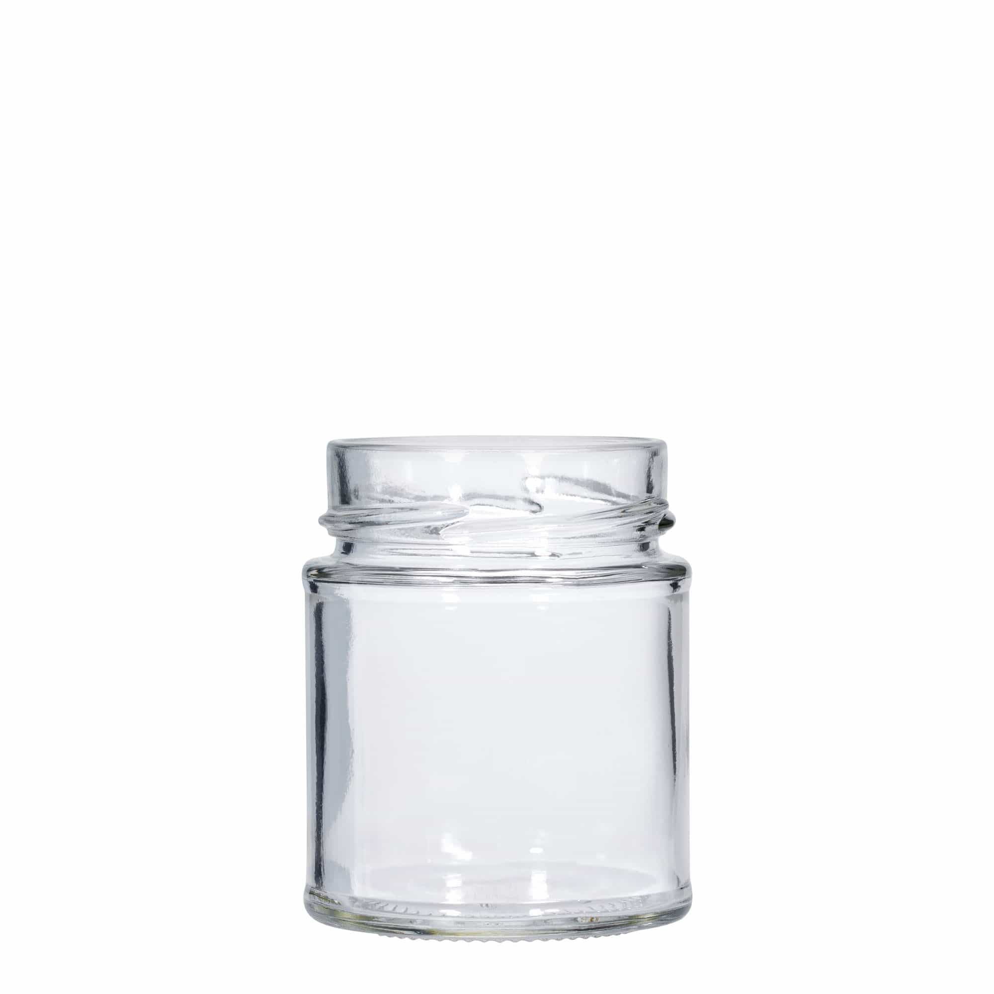 212 ml Vasetto tondo, vetro, imboccatura: Twist-Off Deep (DTO 63)