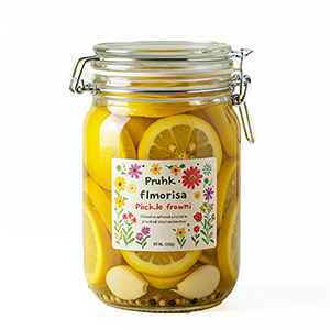 Vetro con telaio metallico Esempio di prodotto: vetro con cornice in filo metallico riempito con logo