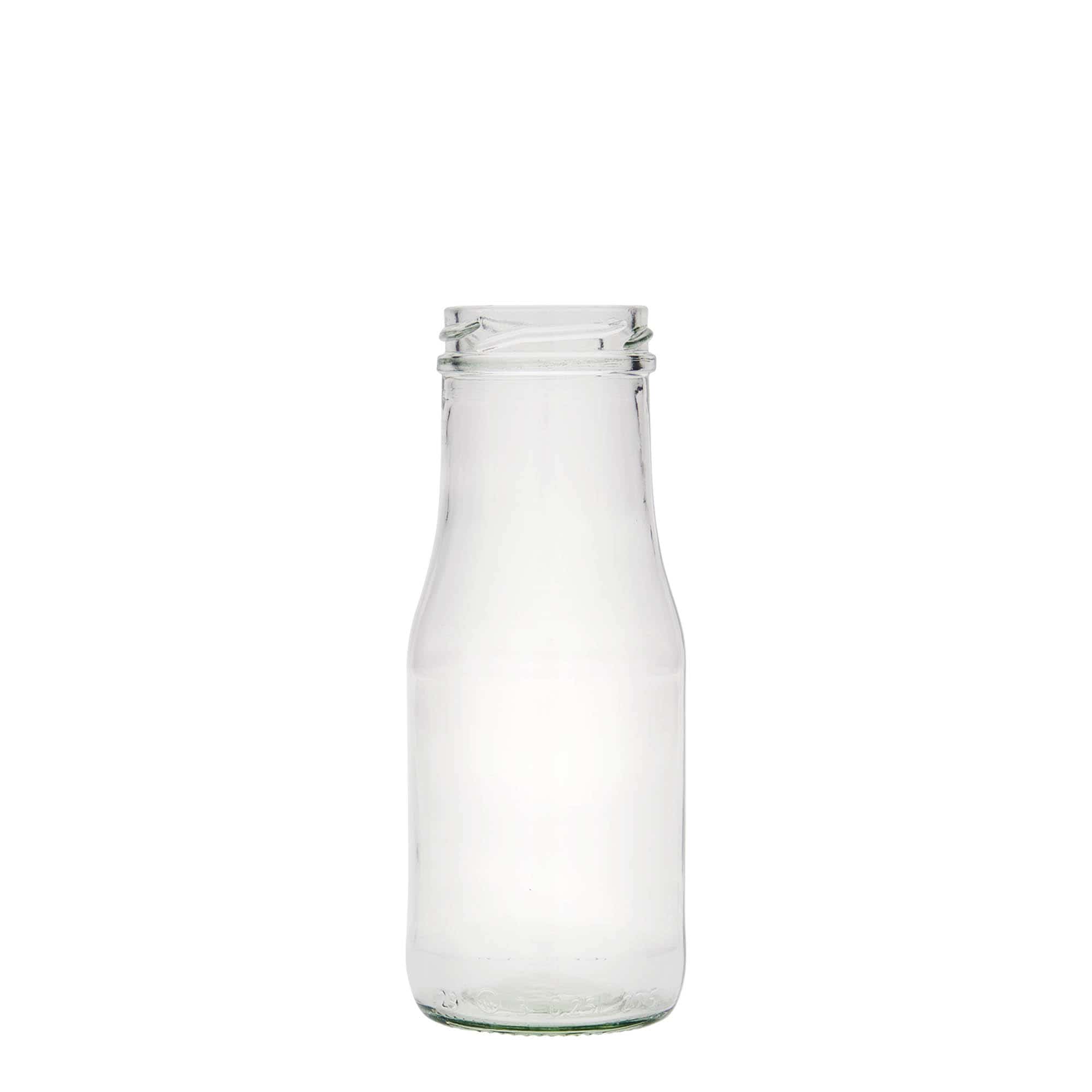 250 ml Bottiglia di vetro 'Susann', imboccatura: Twist-Off (TO 48) 250 ml Bottiglia di vetro 'Susann', imboccatura: Twist-Off (TO 48)