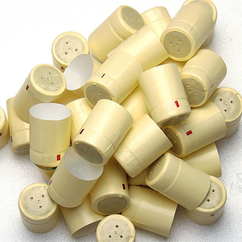 Capsula termoretraibile 32x41, plastica PVC, champagne Capsula termoretraibile 32x41, plastica PVC, champagne