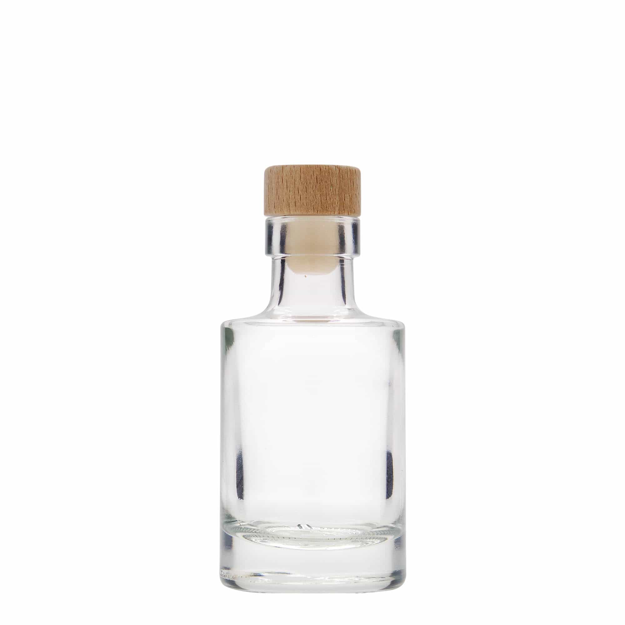 Bottiglia di vetro da 100 ml 'Aventura', bocca: sughero