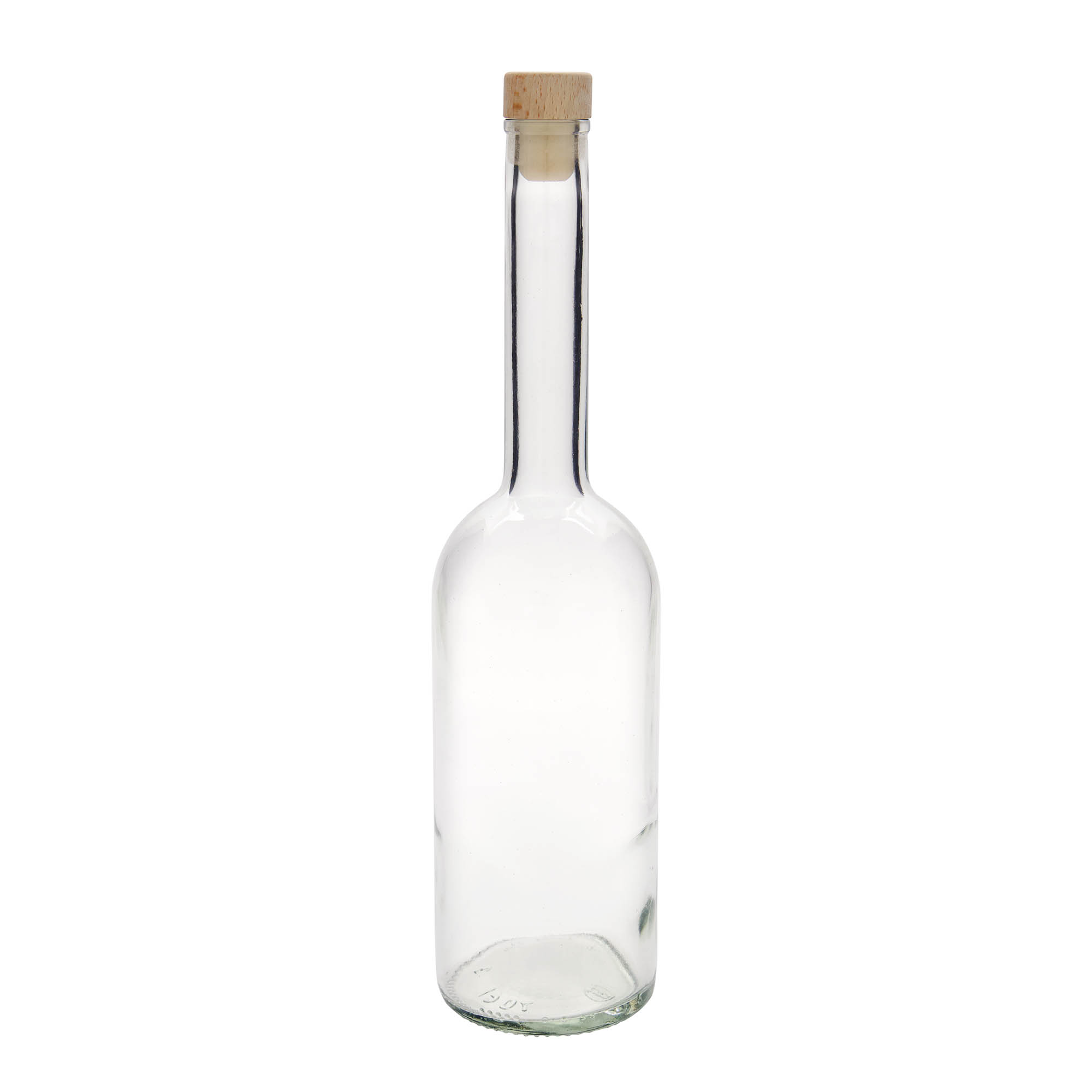 Bottiglia di vetro da 700 ml 'Opera', bocca: sughero Bottiglia di vetro da 700 ml 'Opera', bocca: sughero