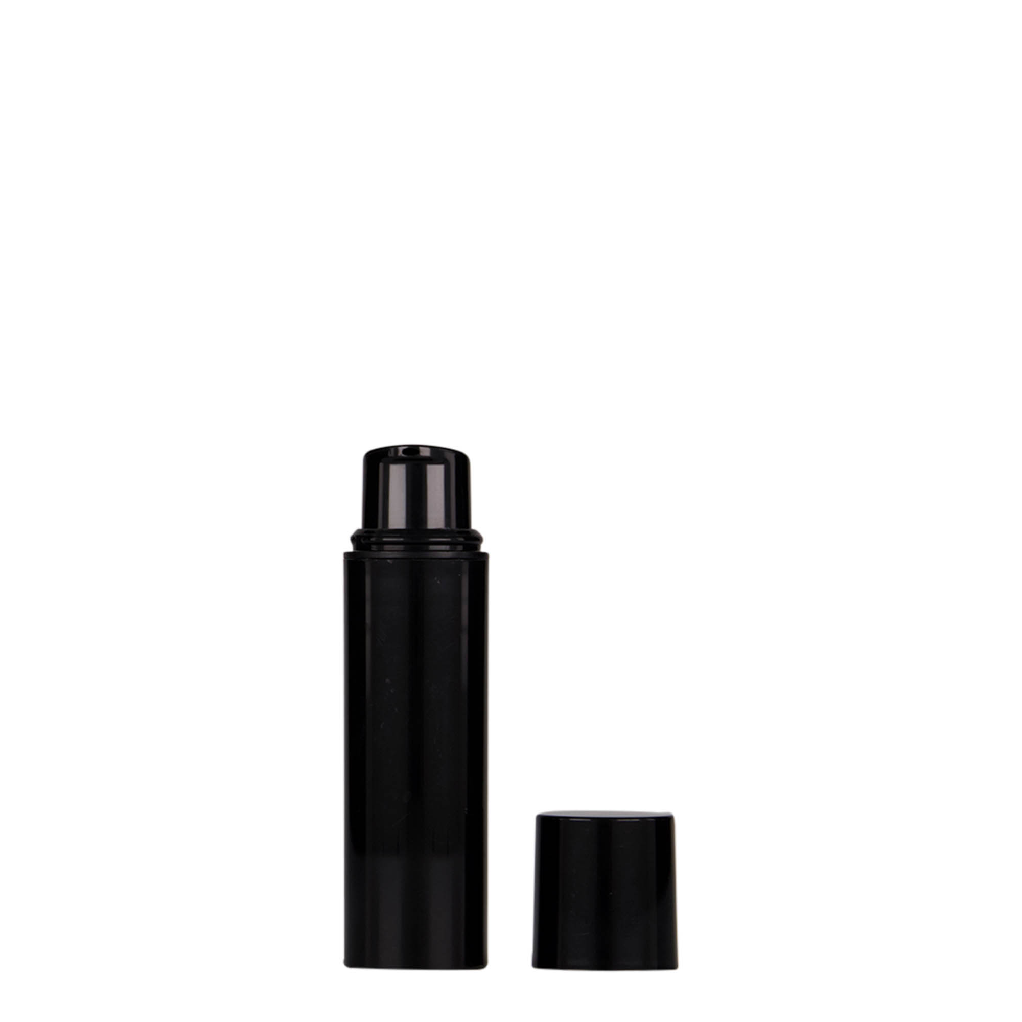 Dispenser Airless 10 ml 'Nano', plastica PP, nero Dispenser Airless 10 ml 'Nano', plastica PP, nero