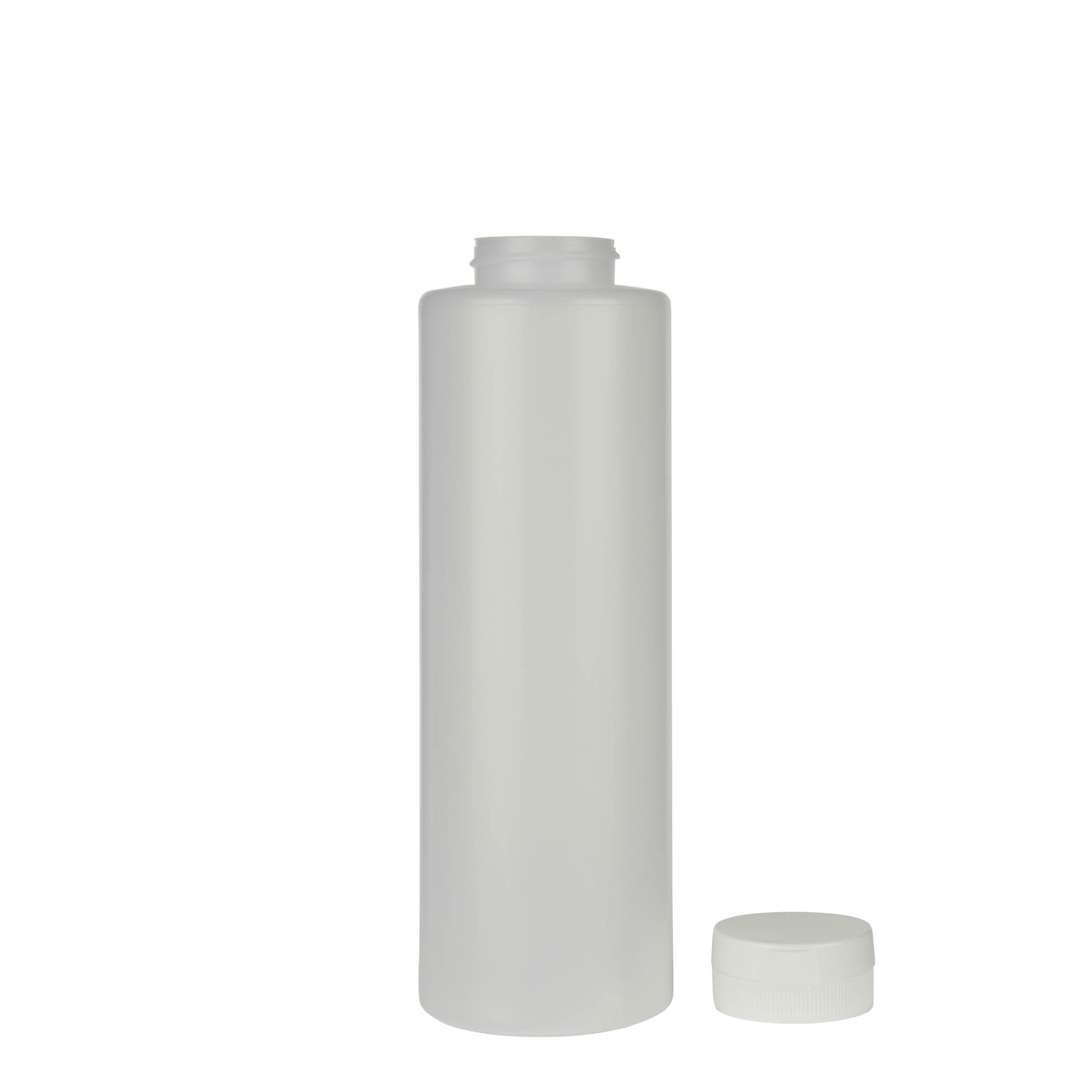 Bottiglia per salse 500 ml, plastica LDPE, naturale, bocca: 38/400 Bottiglia per salse 500 ml, plastica LDPE, naturale, bocca: 38/400
