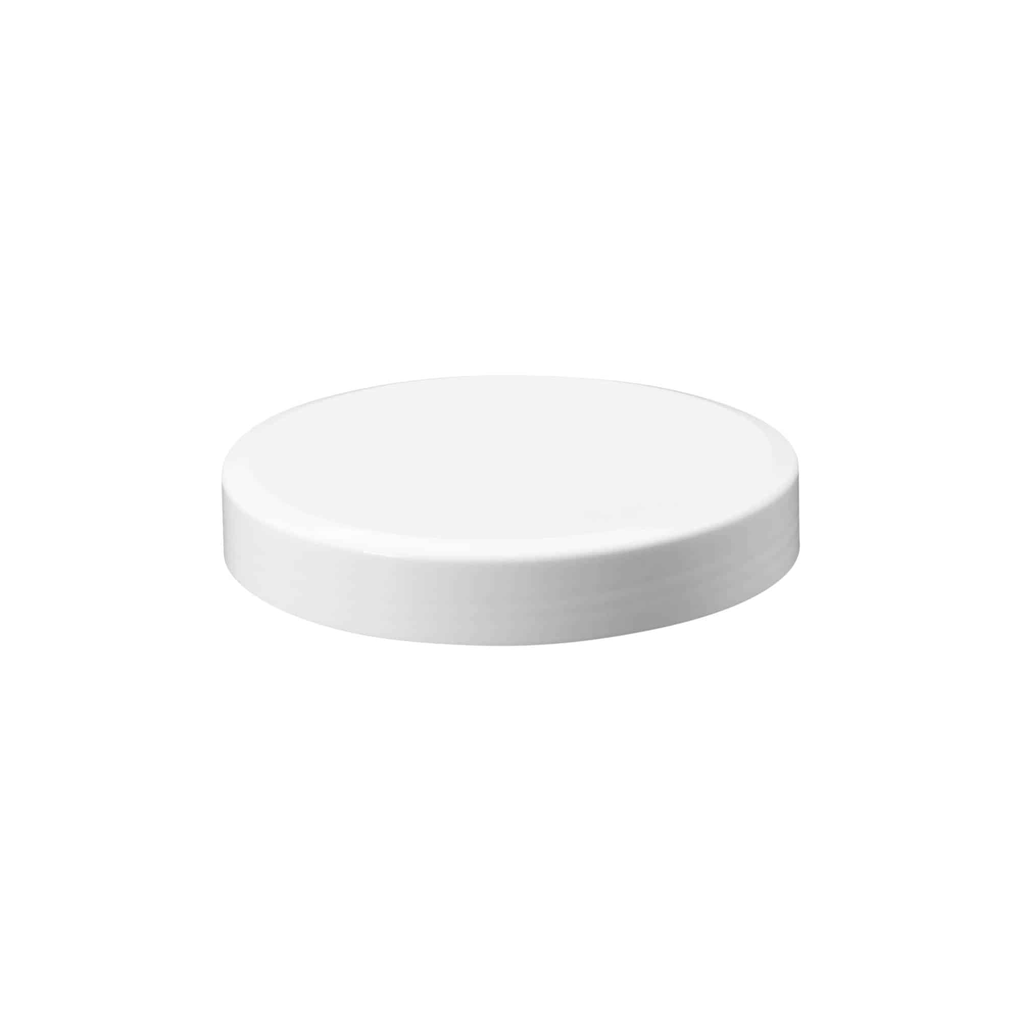 Tappo a vite 'White Line' 250ml, plastica PP, bianco Tappo a vite 'White Line' 250ml, plastica PP, bianco