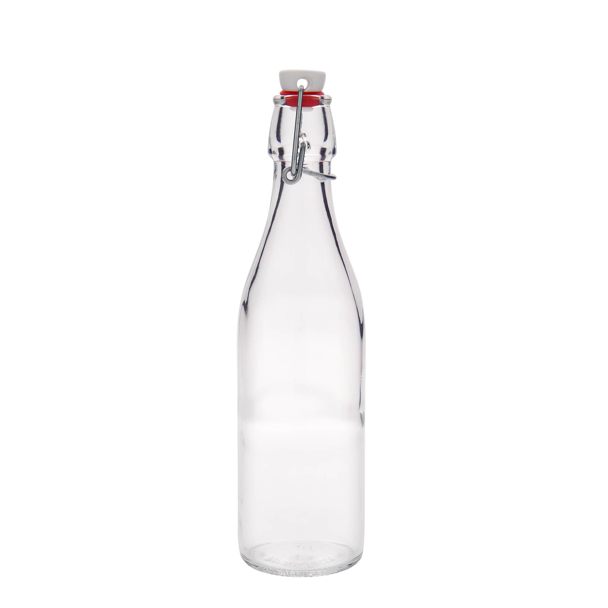 Bottiglia di vetro da 500 ml 'Giara', bocca: chiusura a leva