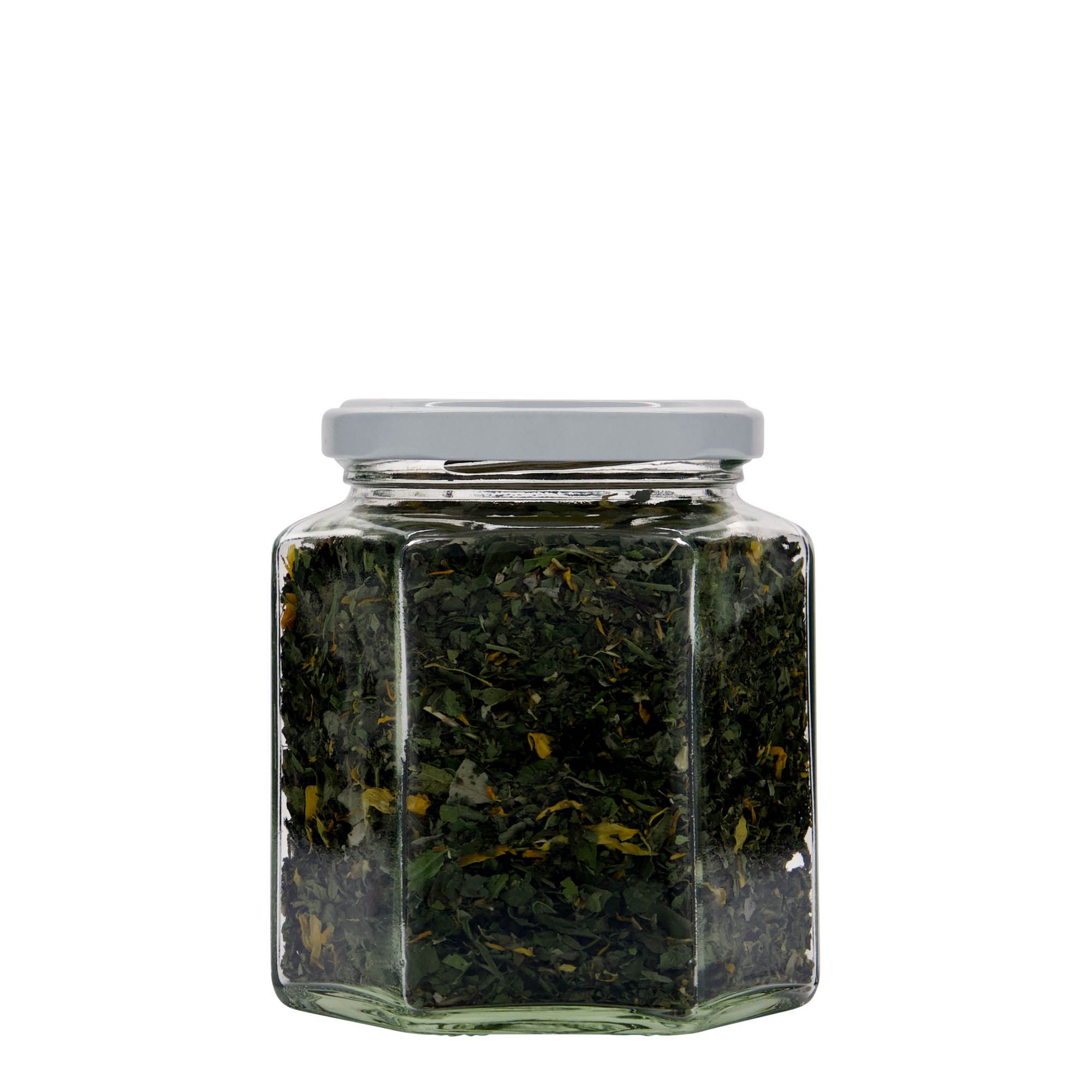 390 ml barattolo esagonale, apertura: Twist-Off (TO 70) 390 ml barattolo esagonale, apertura: Twist-Off (TO 70)