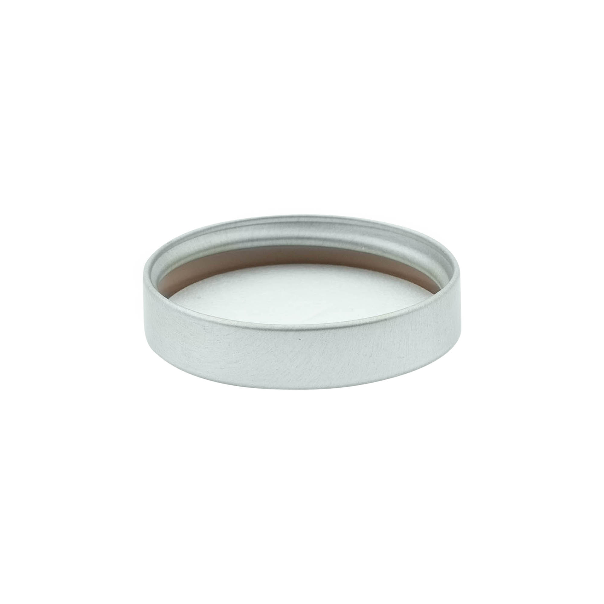 Tappo a vite, metallo, argento, per imboccatura: GPI 45/400