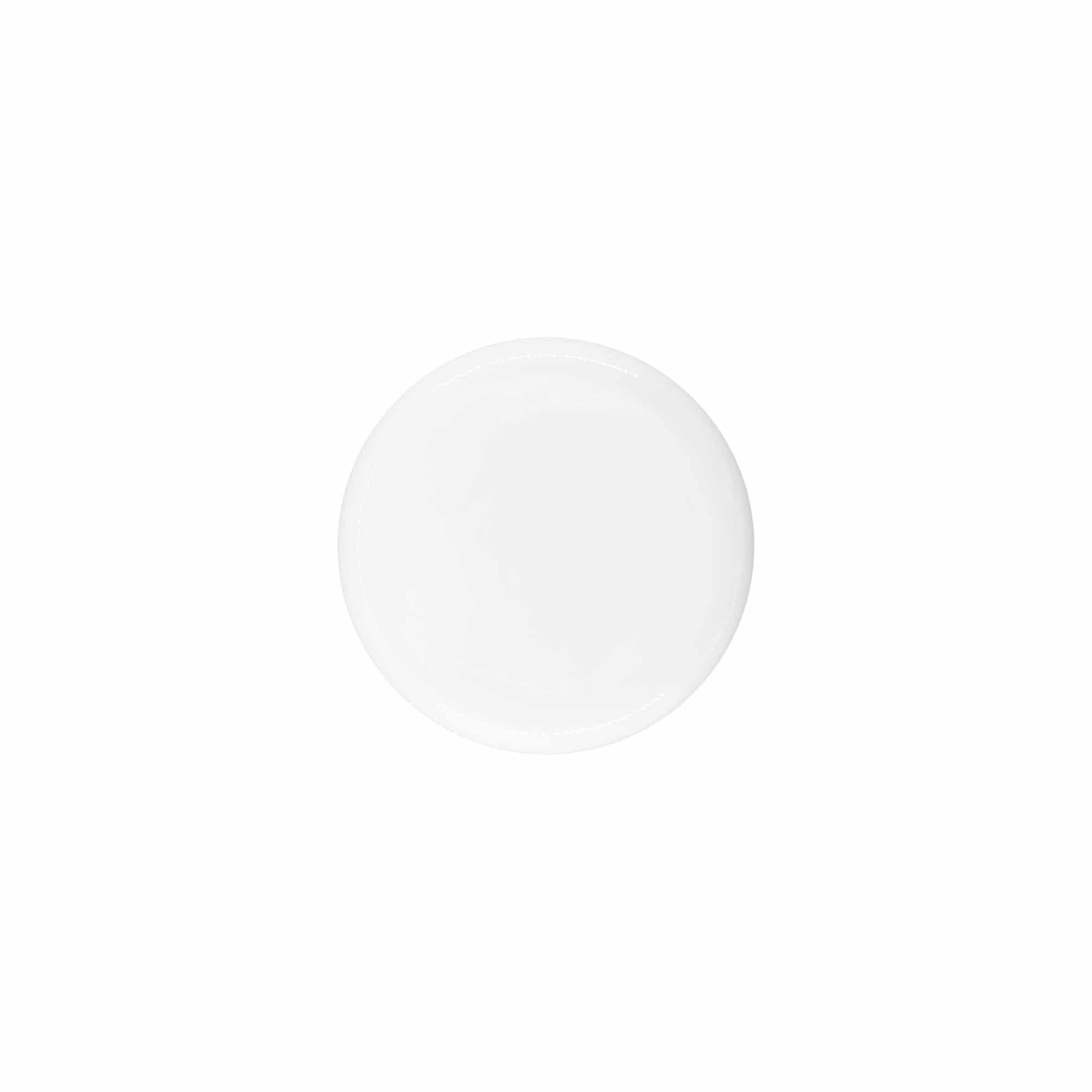 Chiusura a vite per 50 ml 'Bianca', plastica PP, bianca Chiusura a vite per 50 ml 'Bianca', plastica PP, bianca