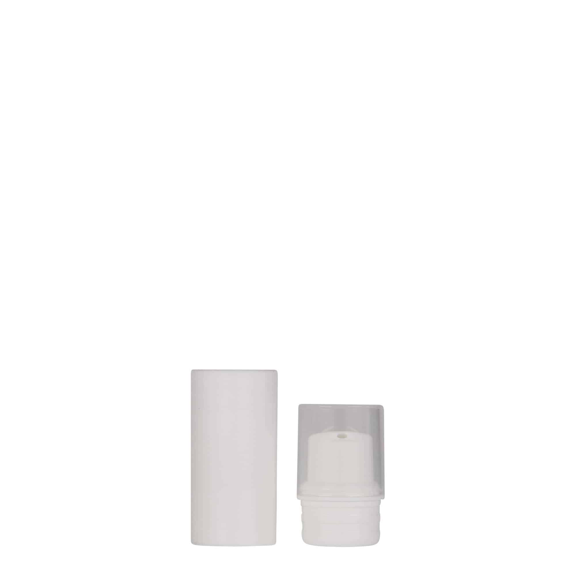 Dispenser Airless 5 ml 'Nano', plastica PP, bianco