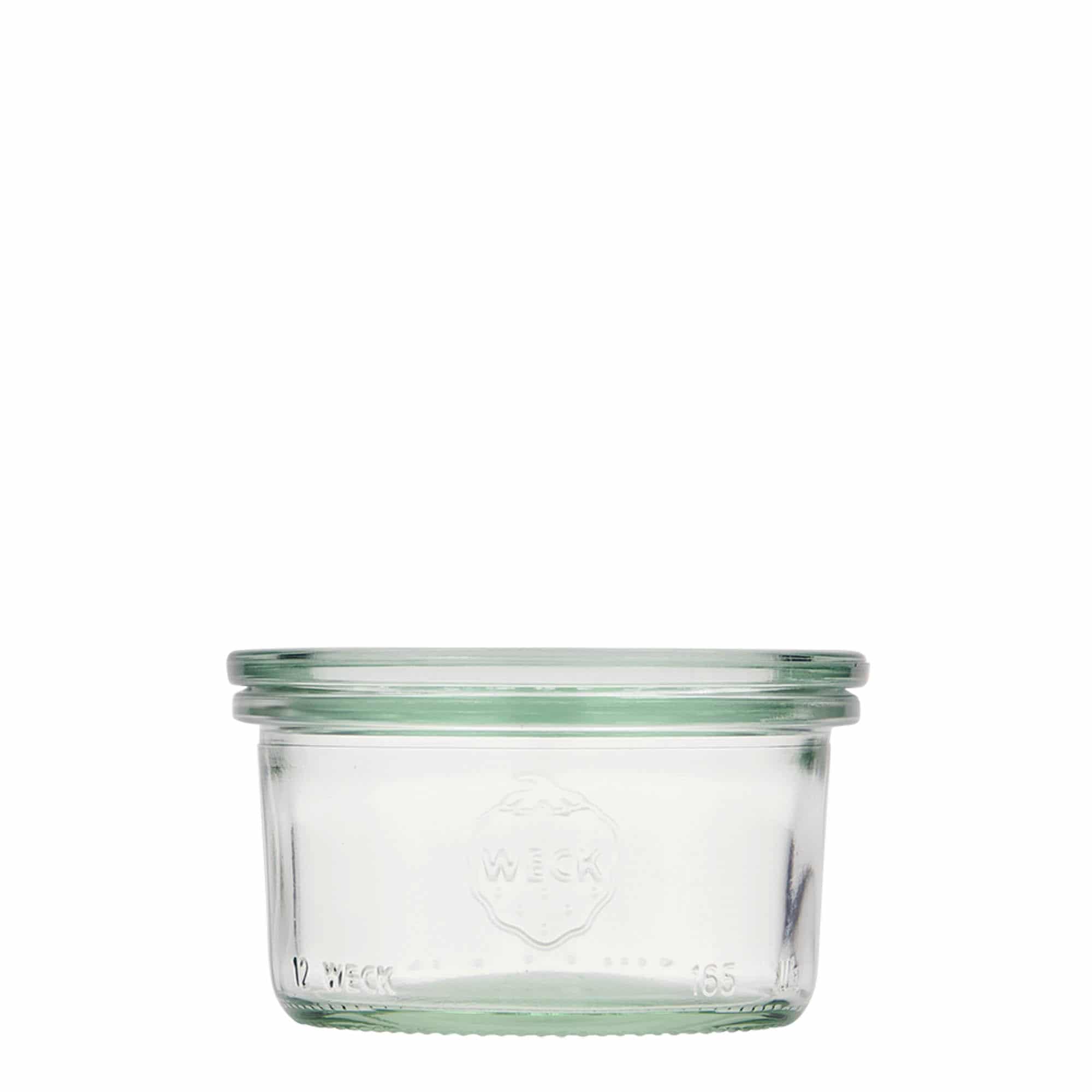 165 ml Vasetto WECK Dritto, vetro, imboccatura: bordo rotondo 165 ml Vasetto WECK Dritto, vetro, imboccatura: bordo rotondo