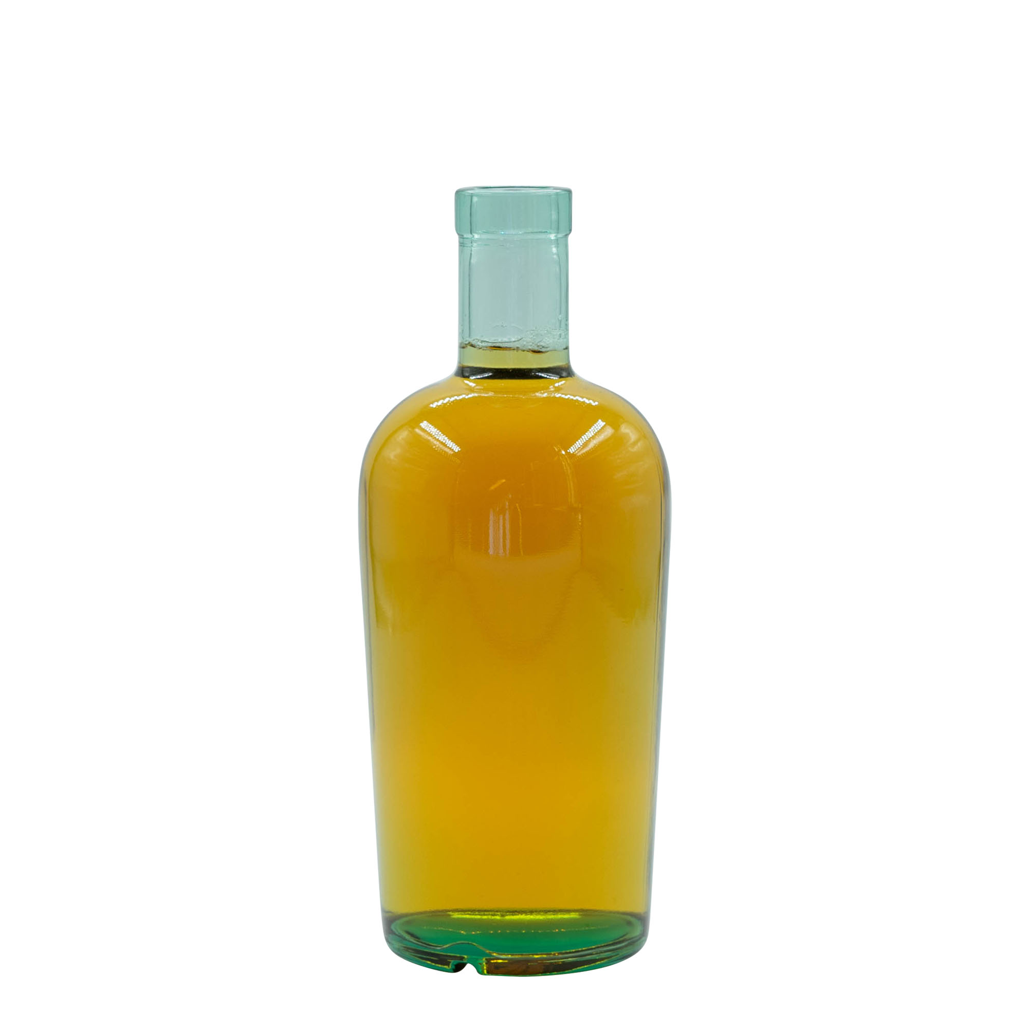 Bottiglia di vetro da 700 ml 'Teo Light', bocca: sughero