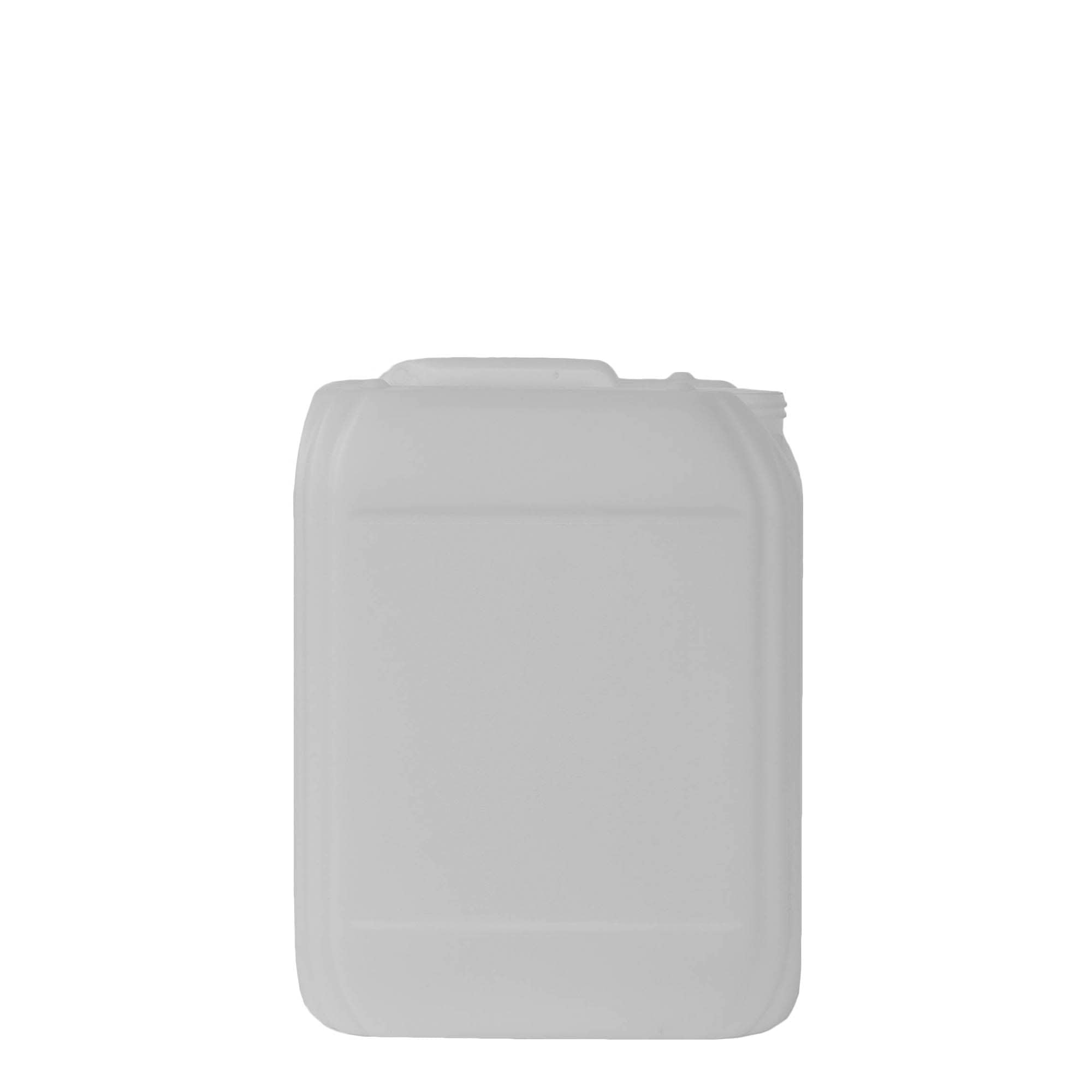 10 l tanica, rettangolare, plastica HDPE, naturale, bocca: ND 55