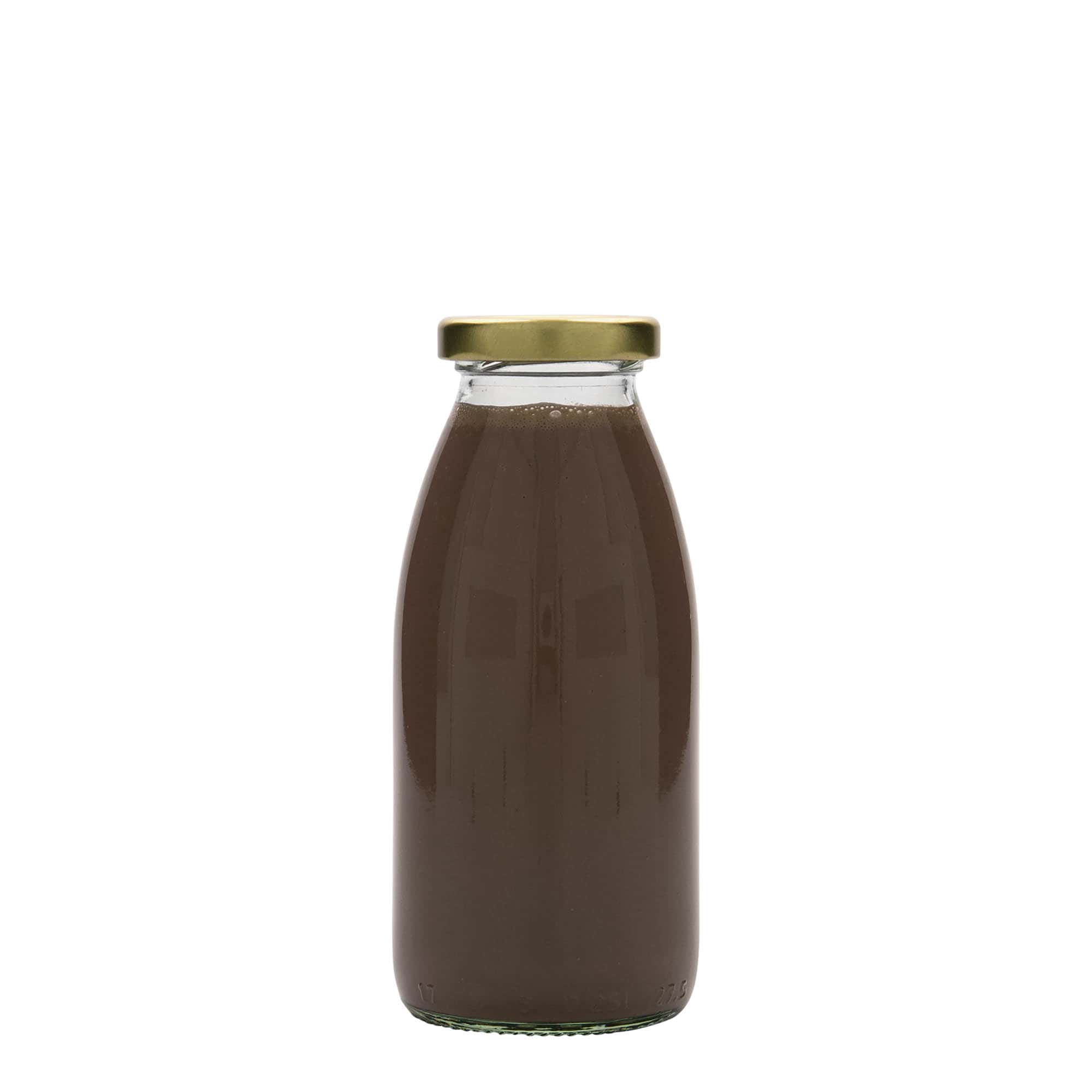 Bottiglia di vetro da 250 ml Vroni #, bocca: Twist-Off (TO 43)